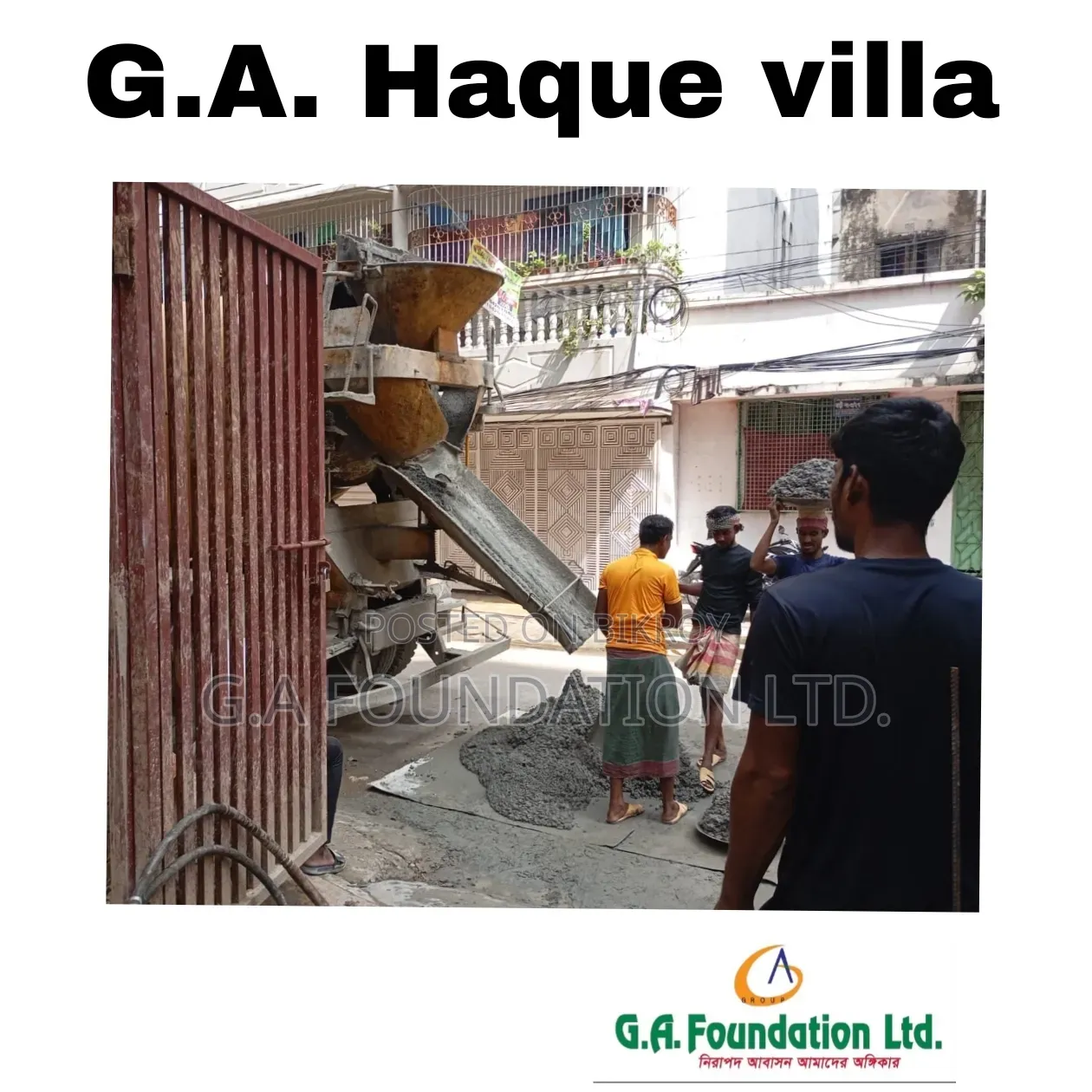 3-Bedroom Apartment in G. A. Haque Villa, Mirpur for Sale in Mirpur