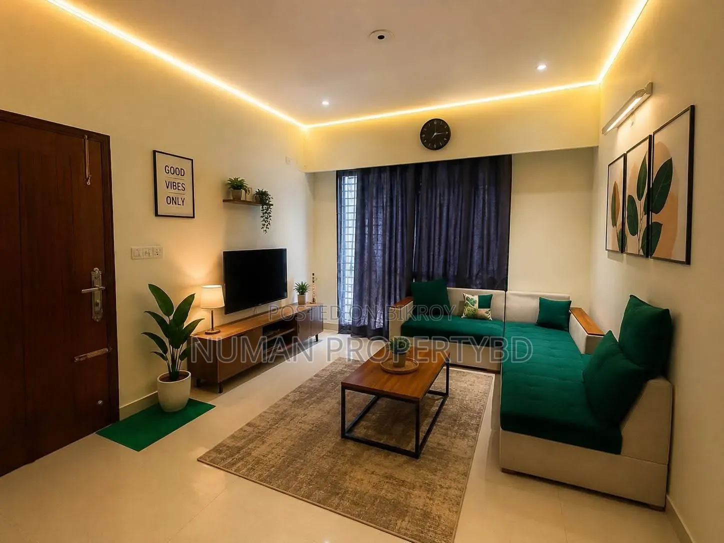 Furnished 3-Bedroom Apartment in Numan Property Bd, Basundhara for Rent in Basundhara