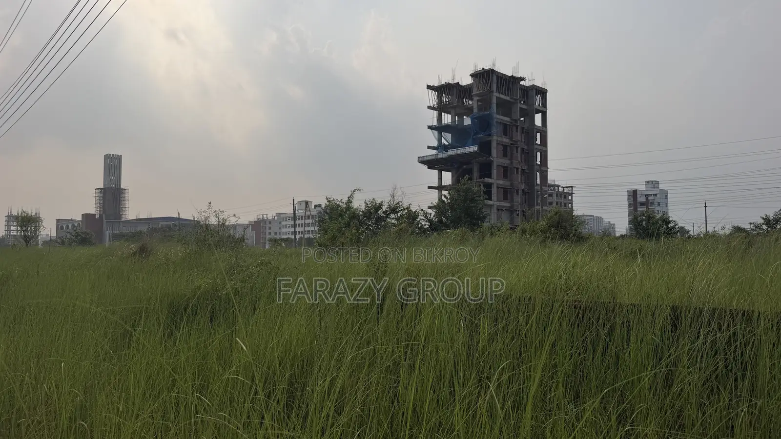 P-Block 5 Katha Prime Location Near Central Mosque, Bazar Protidin in Basundhara
