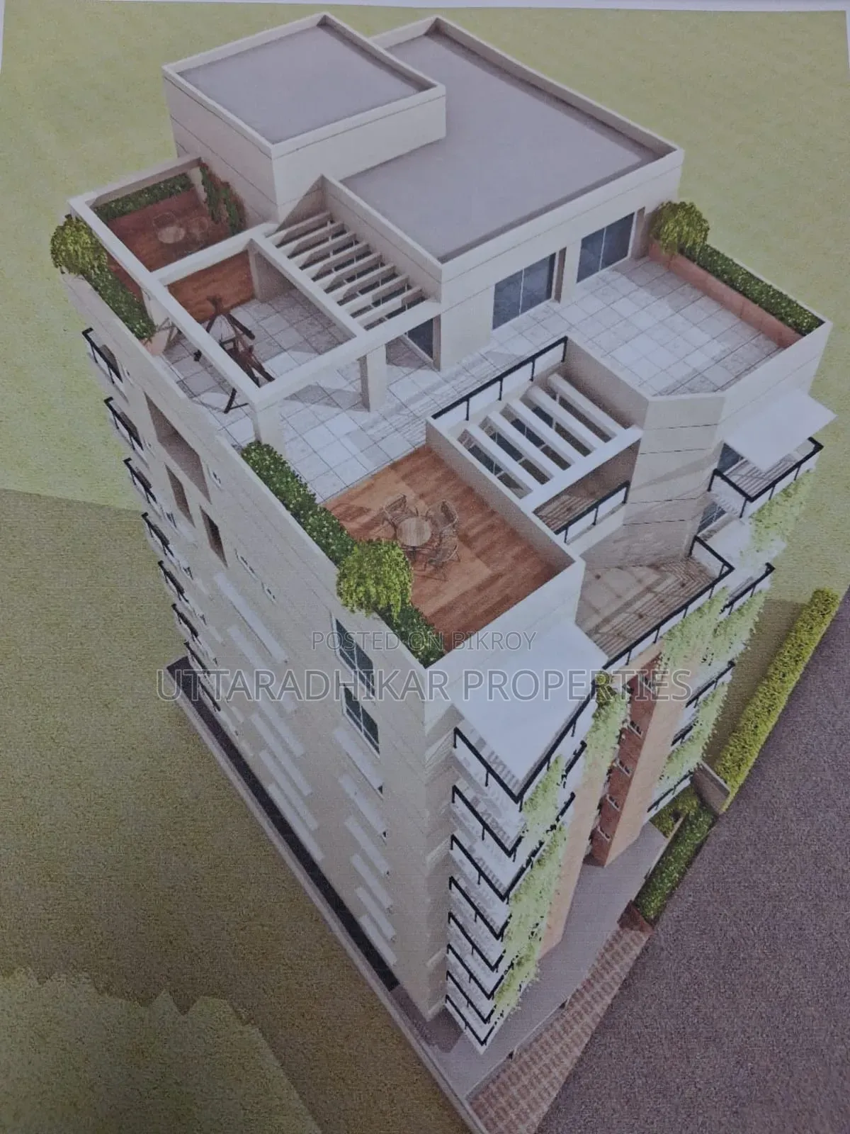 3-Bedroom Apartment in Upl Mridha Lodge, Shewrapara for Sale in Shewrapara