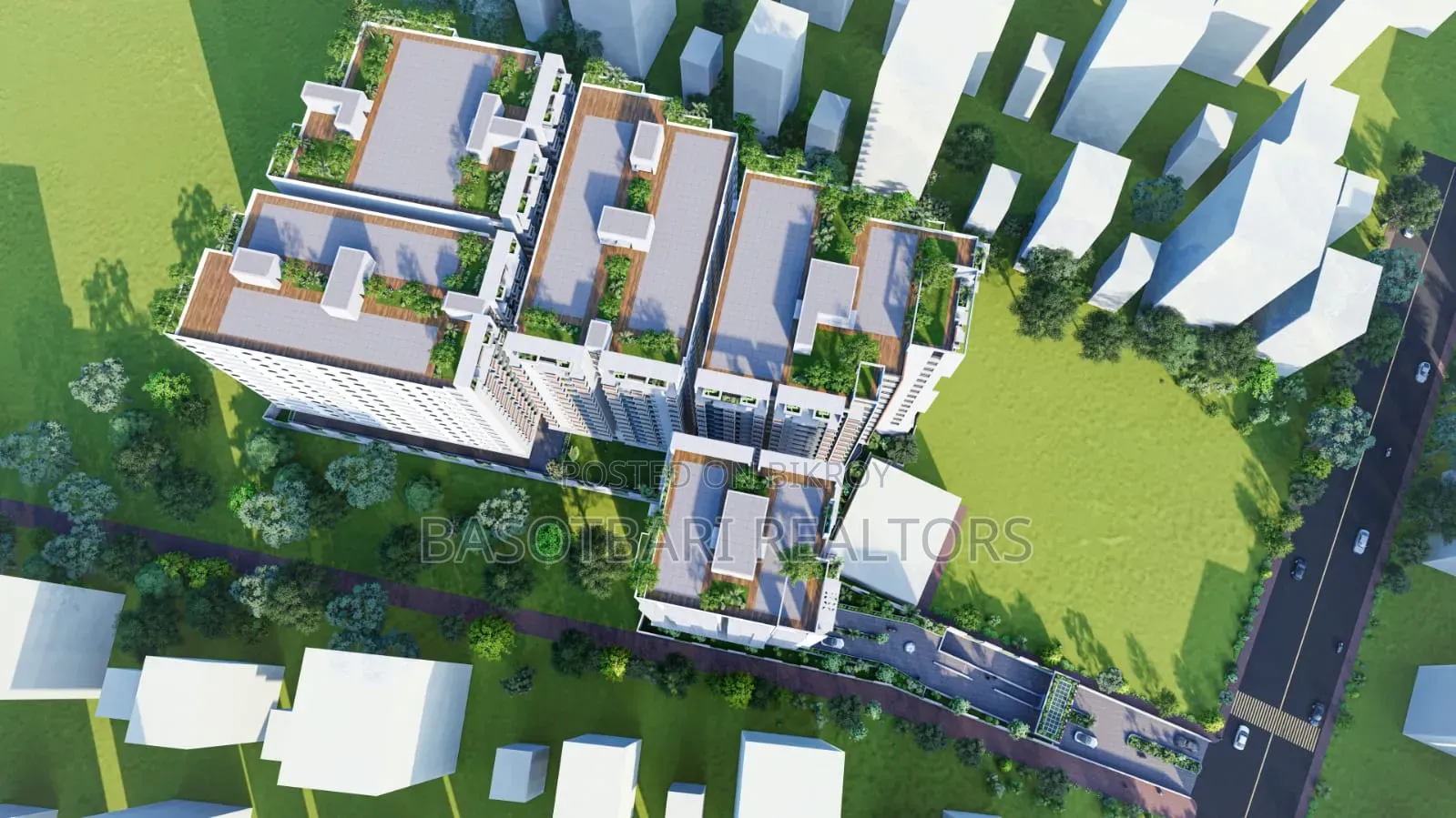 4 Bedroom Condo in Pubayon City, Badda for Sale in Badda