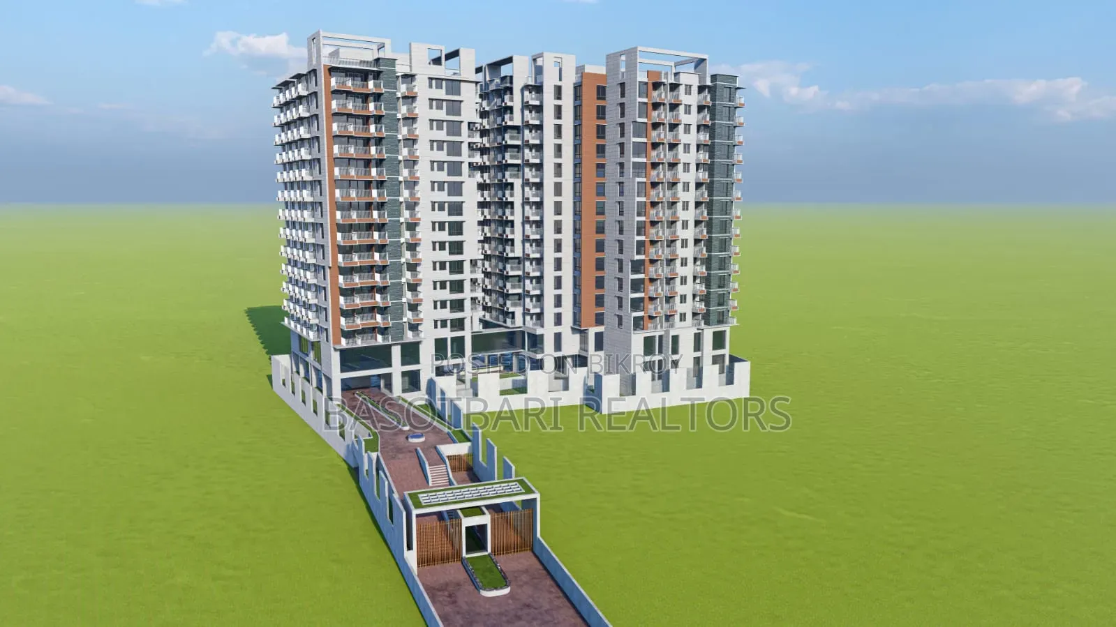 4 Bedroom Condo in Pubayon City, Badda for Sale in Badda