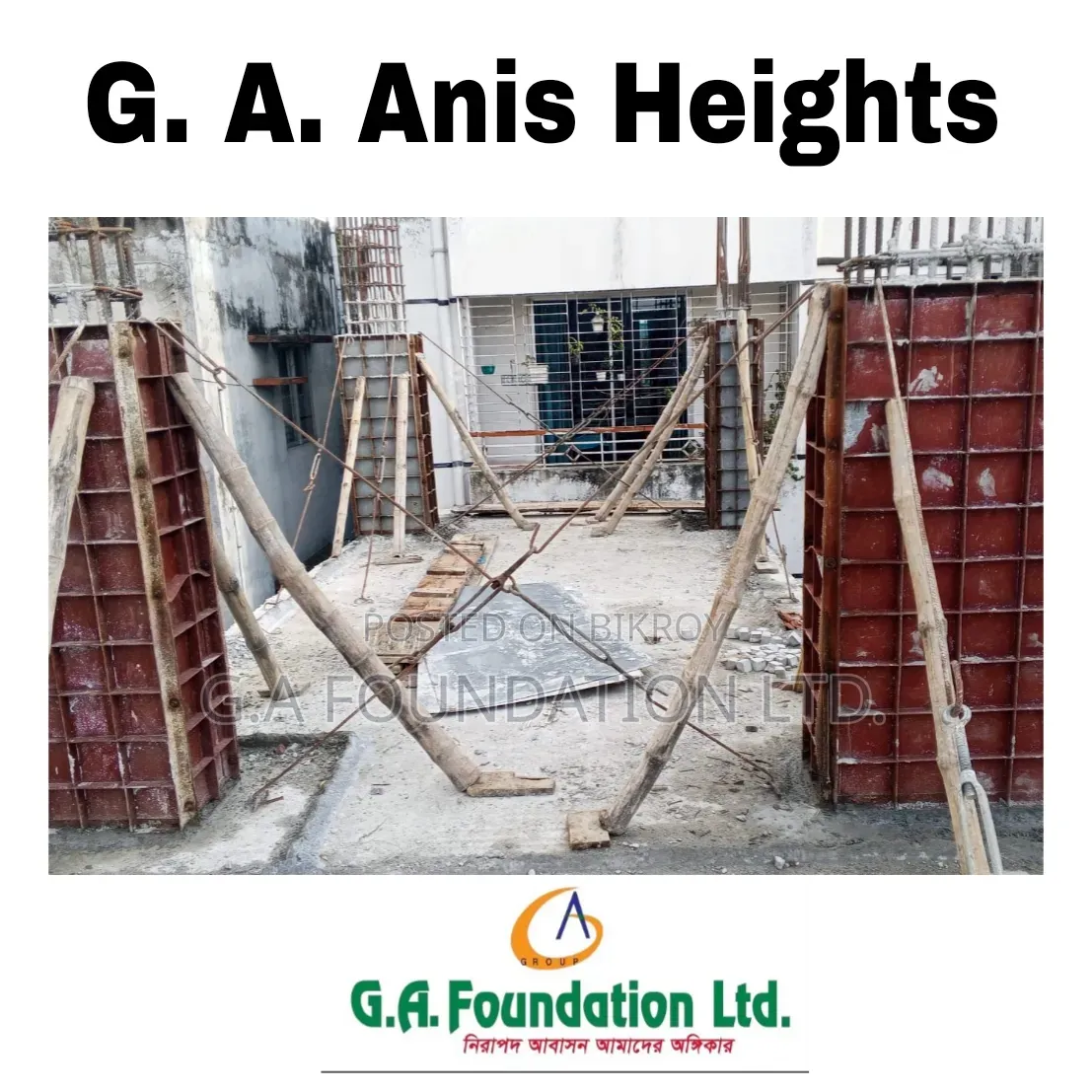 3-Bedroom Apartment in G. A. Anis Heights, Mirpur for Sale in Mirpur