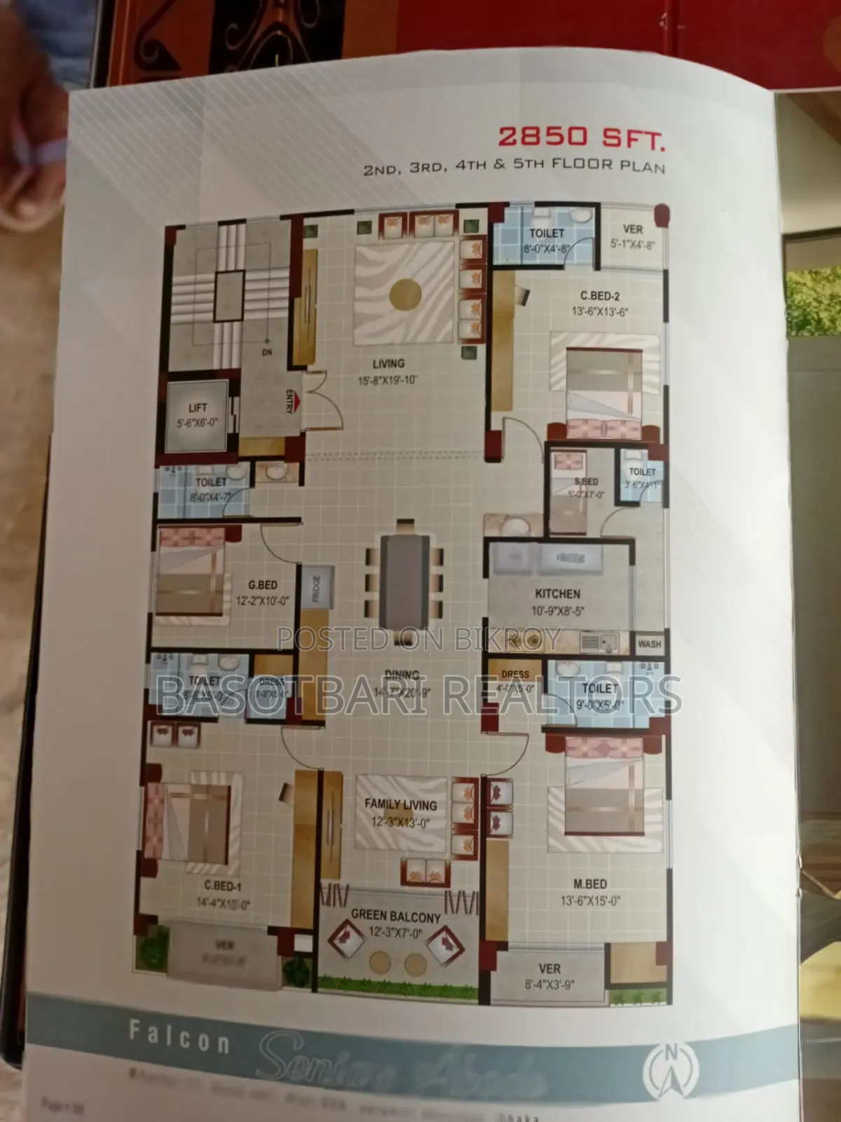 4-Bedroom Apartment in Jalshiri Abason for Sale in Jalshiri Abason