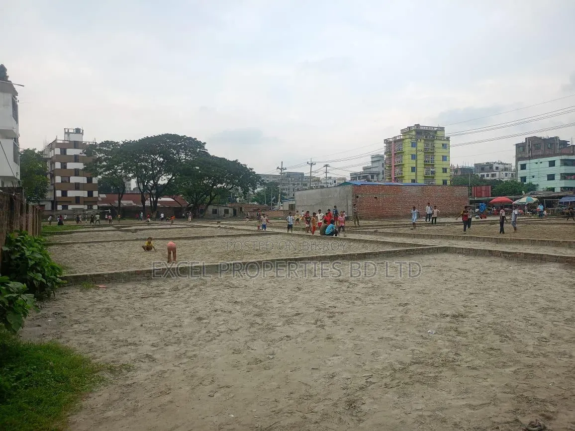 A 7.51 bigha commercial plot is for sale in Savar town. in Savar