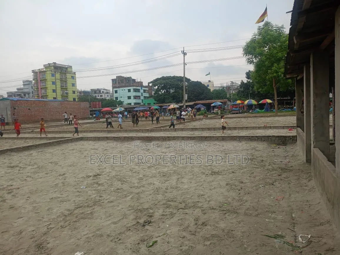 A 7.51 bigha commercial plot is for sale in Savar town. in Savar