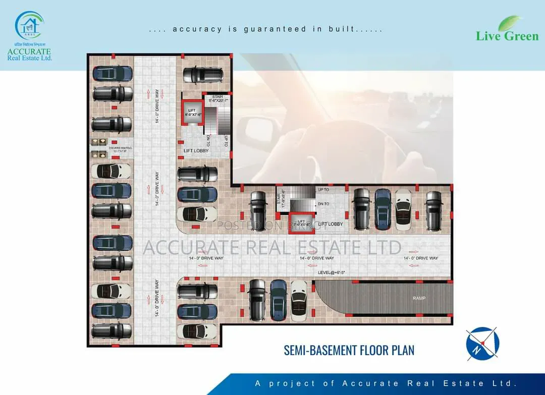 3-Bedroom Apartment in Accurate Real Estate, Dhanmondi for Sale in Dhanmondi