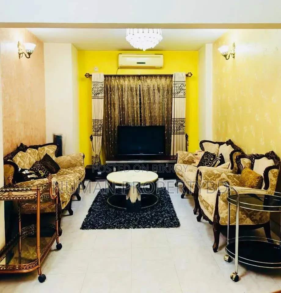 Furnished 3-Bedroom Apartment in Numan Property Bd, Bashundhara for Rent in Basundhara