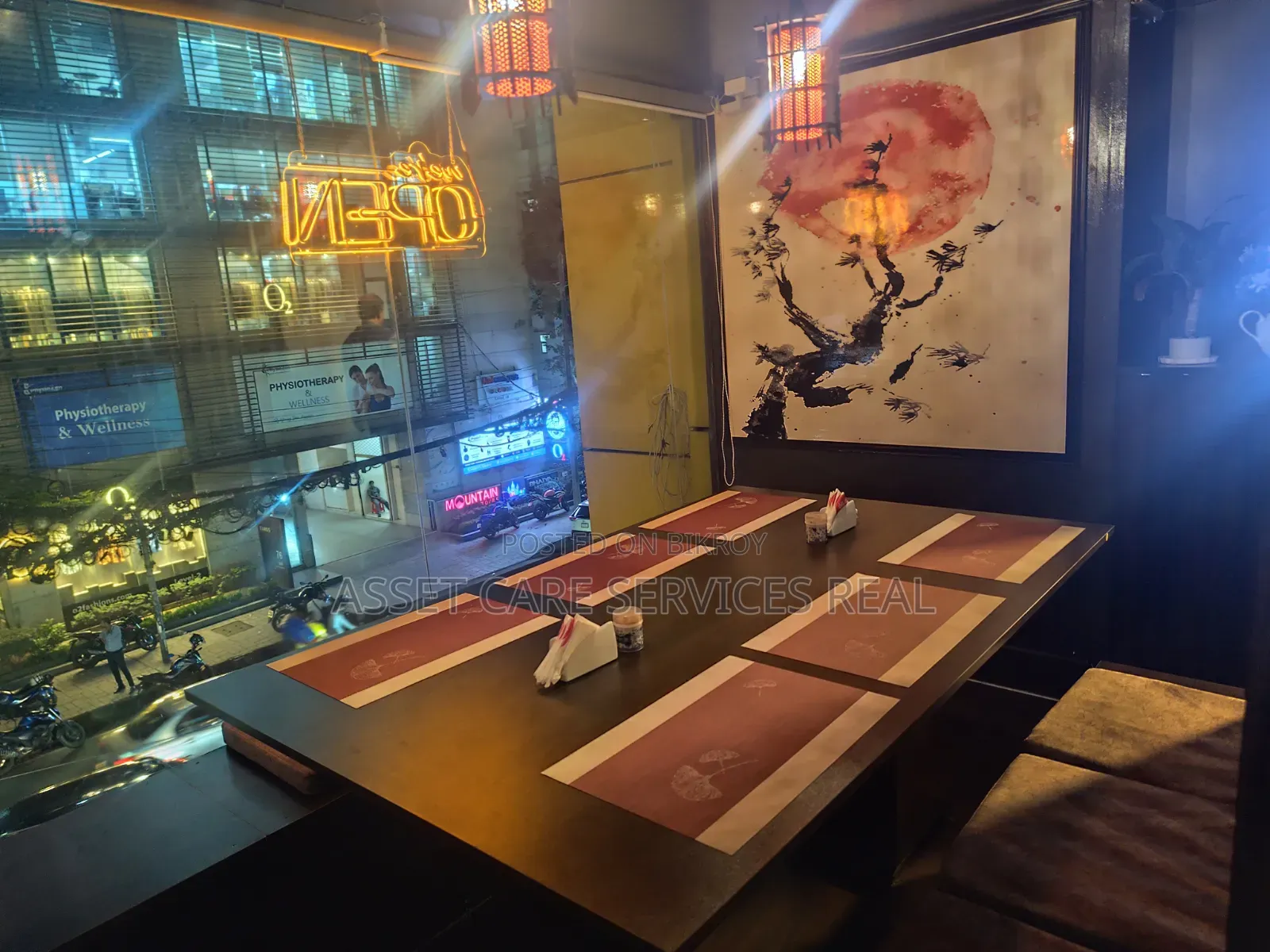 2000-SQFT 2nd Floor Full Set-Up Decoration Restaurant Rent Banani in Banani