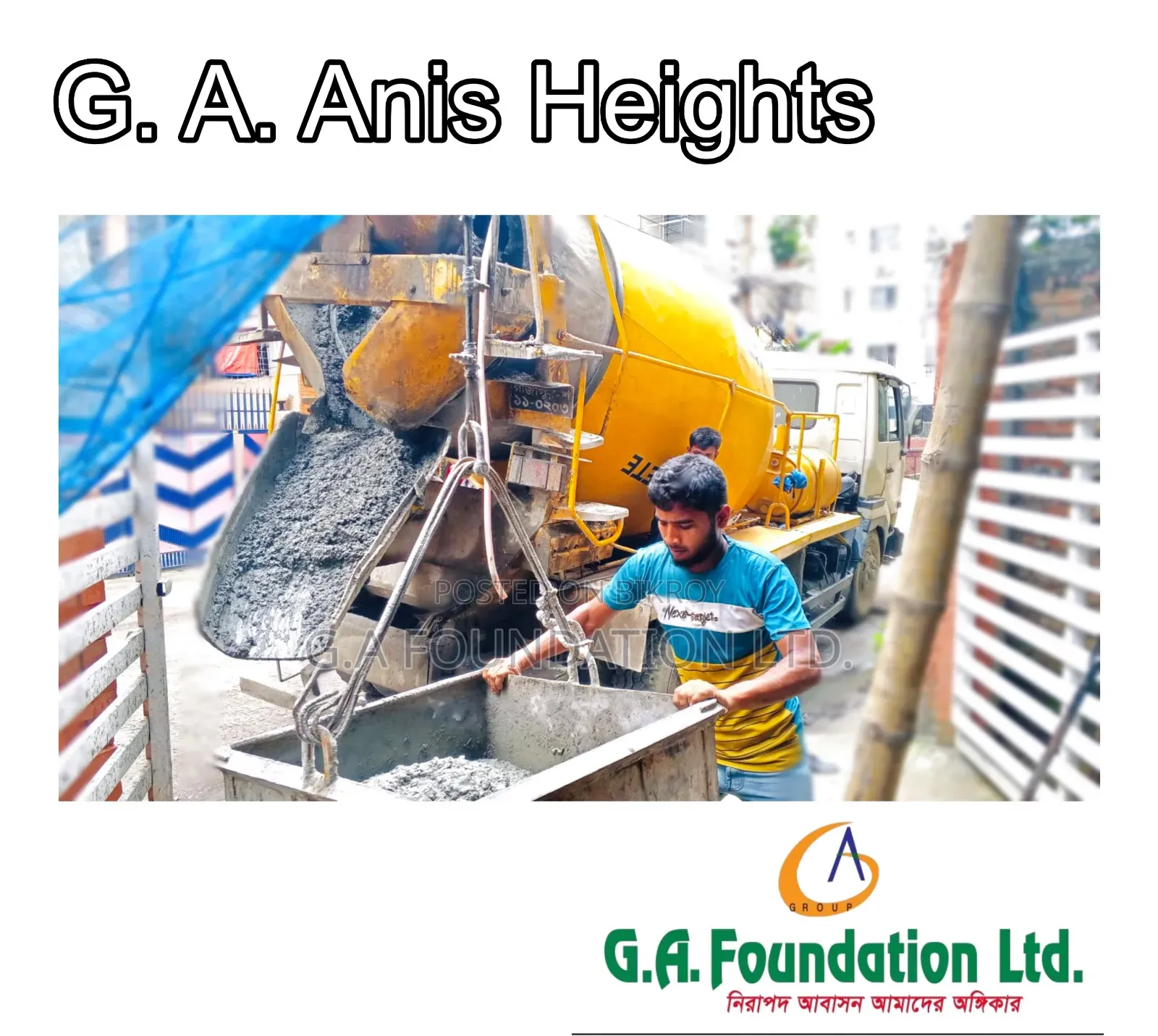 3-Bedroom Apartment in G. A. Anis Heights, Mirpur for Sale in Mirpur