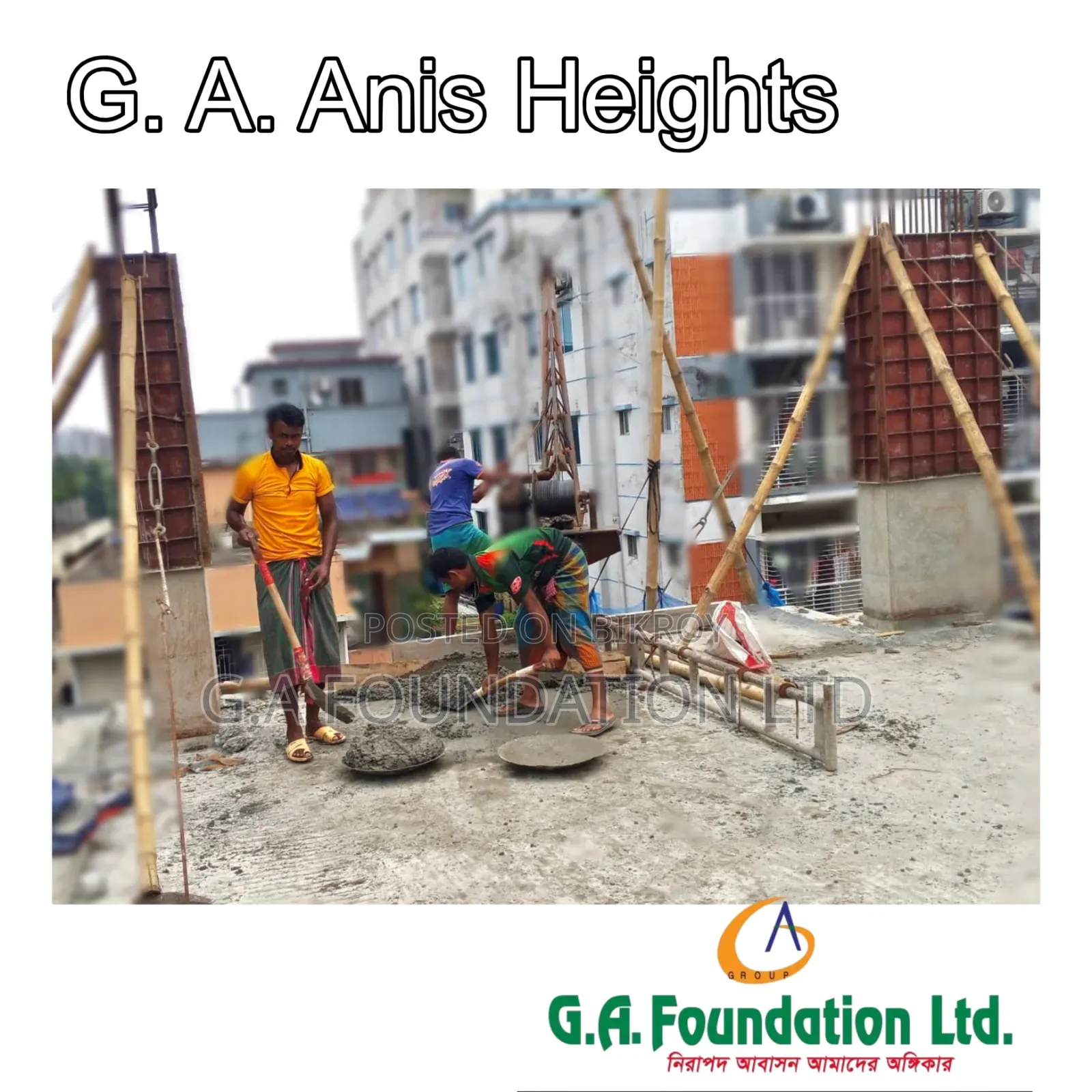 3-Bedroom Apartment in G. A. Anis Heights, Mirpur for Sale in Mirpur