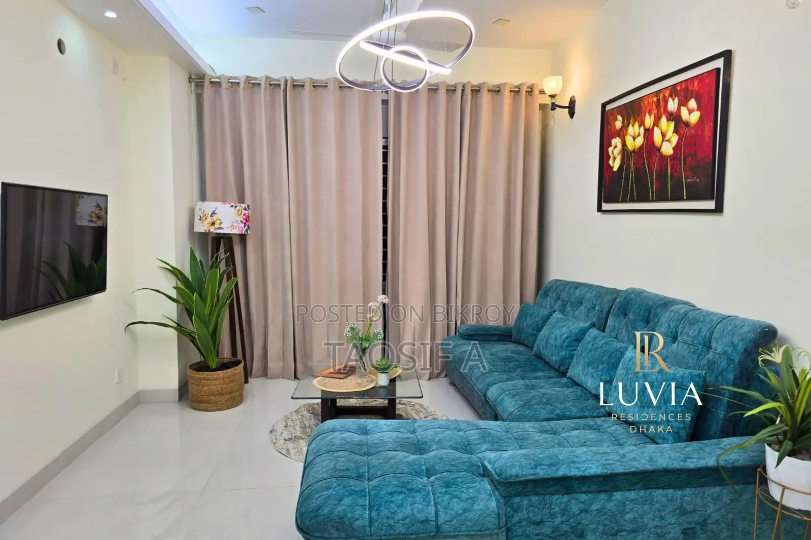 Furnished 3-Bedroom Apartment in Banani for Rent in Banani