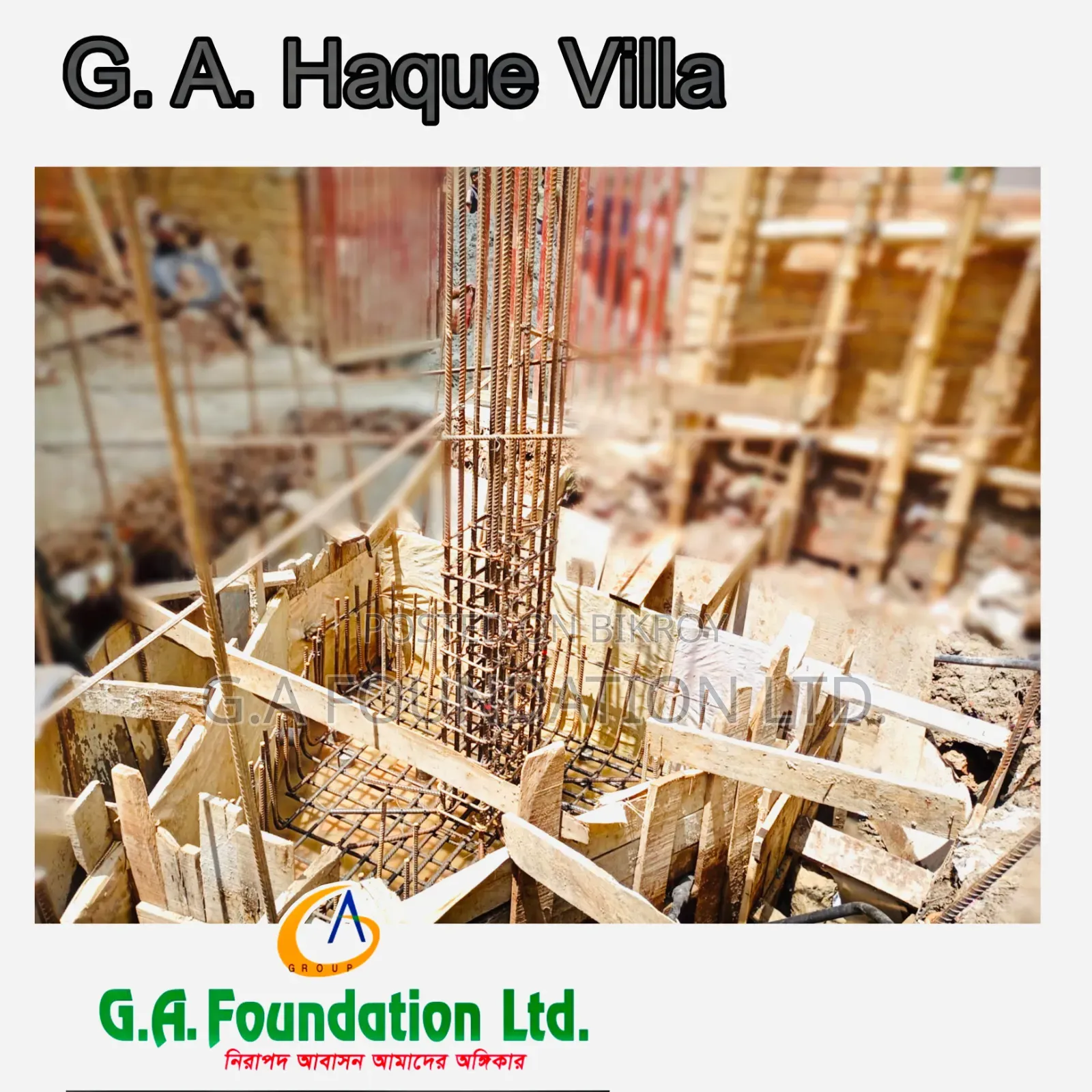 3-Bedroom Apartment in G. A. Foundation Ltd, Mirpur for Sale in Mirpur