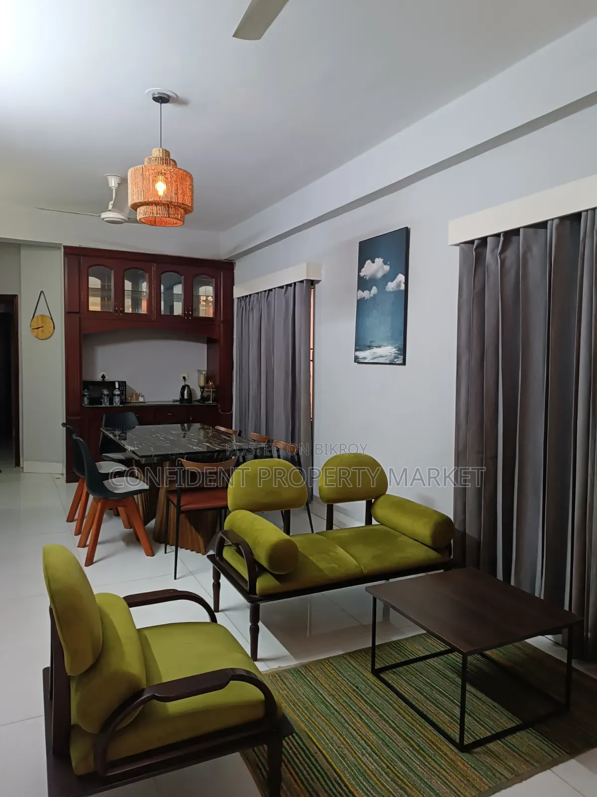Furnished 3-Bedroom Apartment in Baridhara for Rent in Baridhara