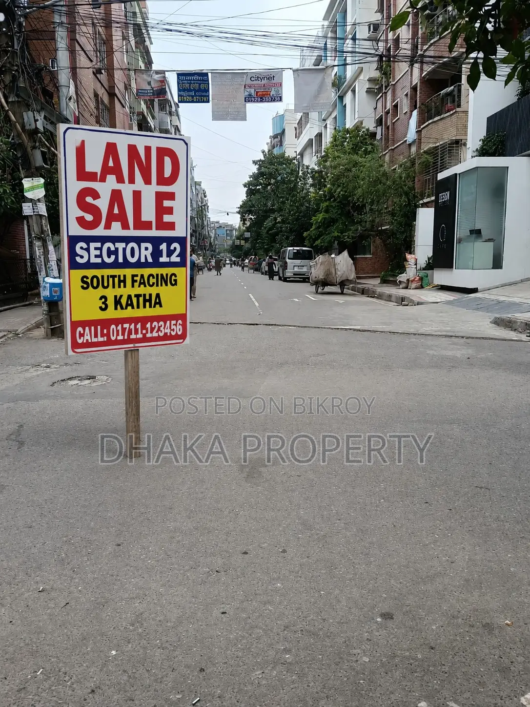 30ft Road 3 Katha Park South at Sector-12 in Uttara