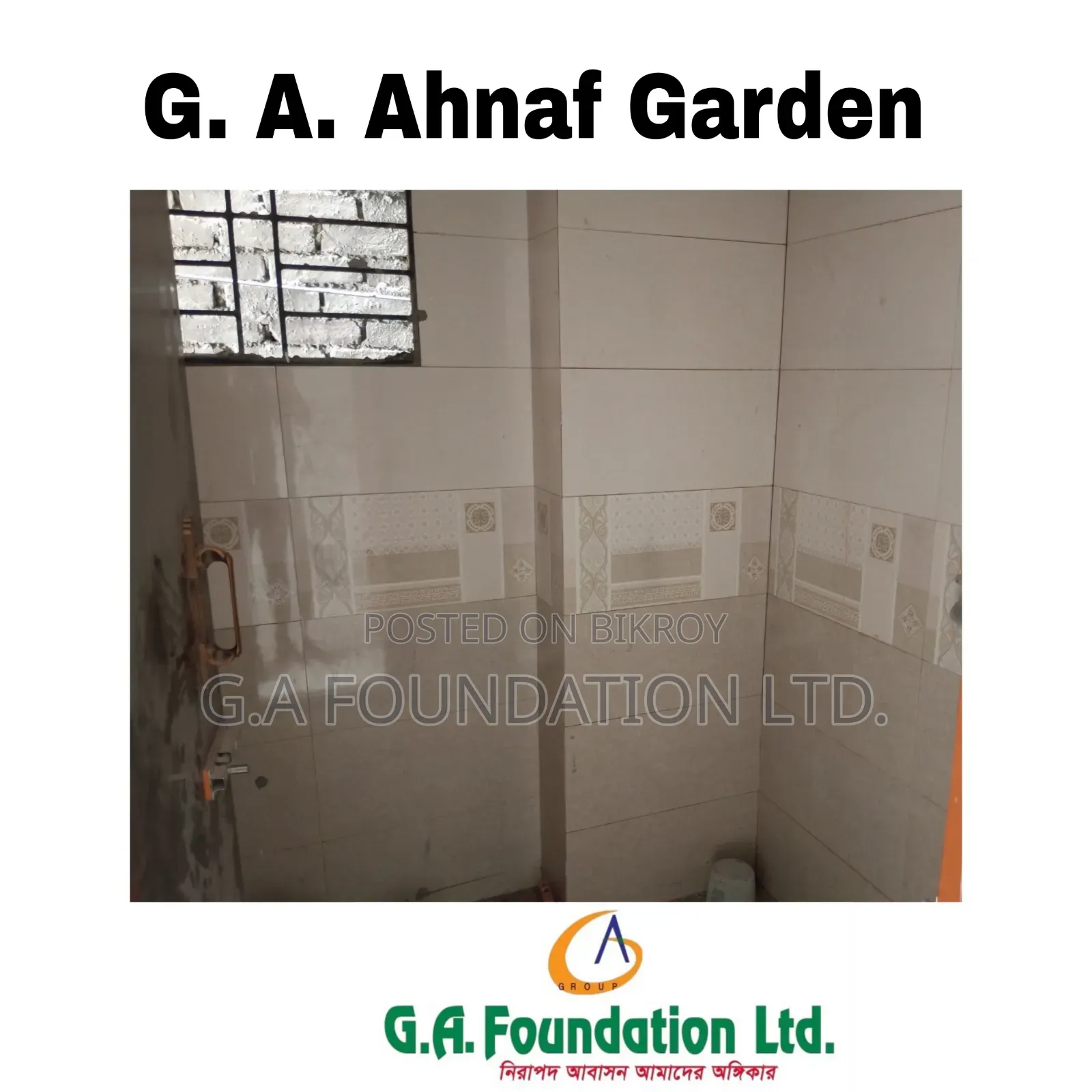 3-Bedroom Apartment in G. A. Ahnaf Garden, Mirpur for Sale in Mirpur