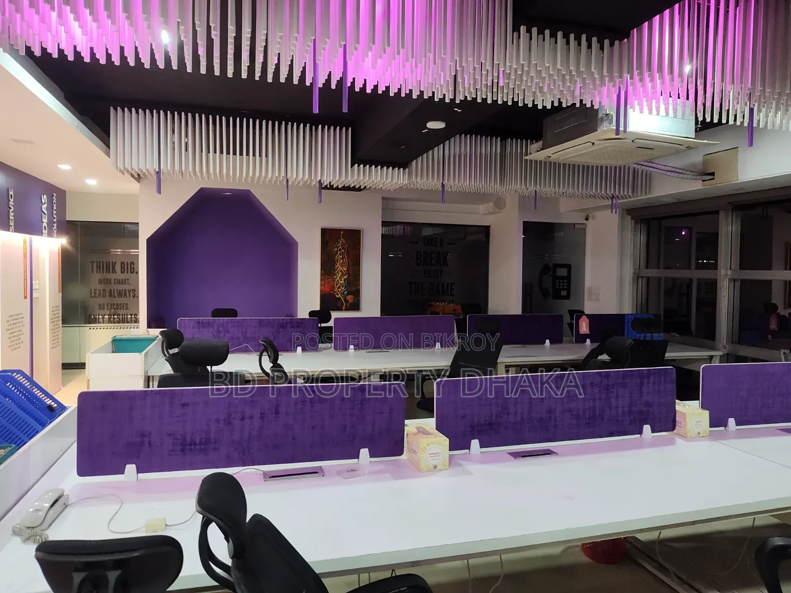 2780 SQFT Open Furnished Office Space Rent in Banani in Banani