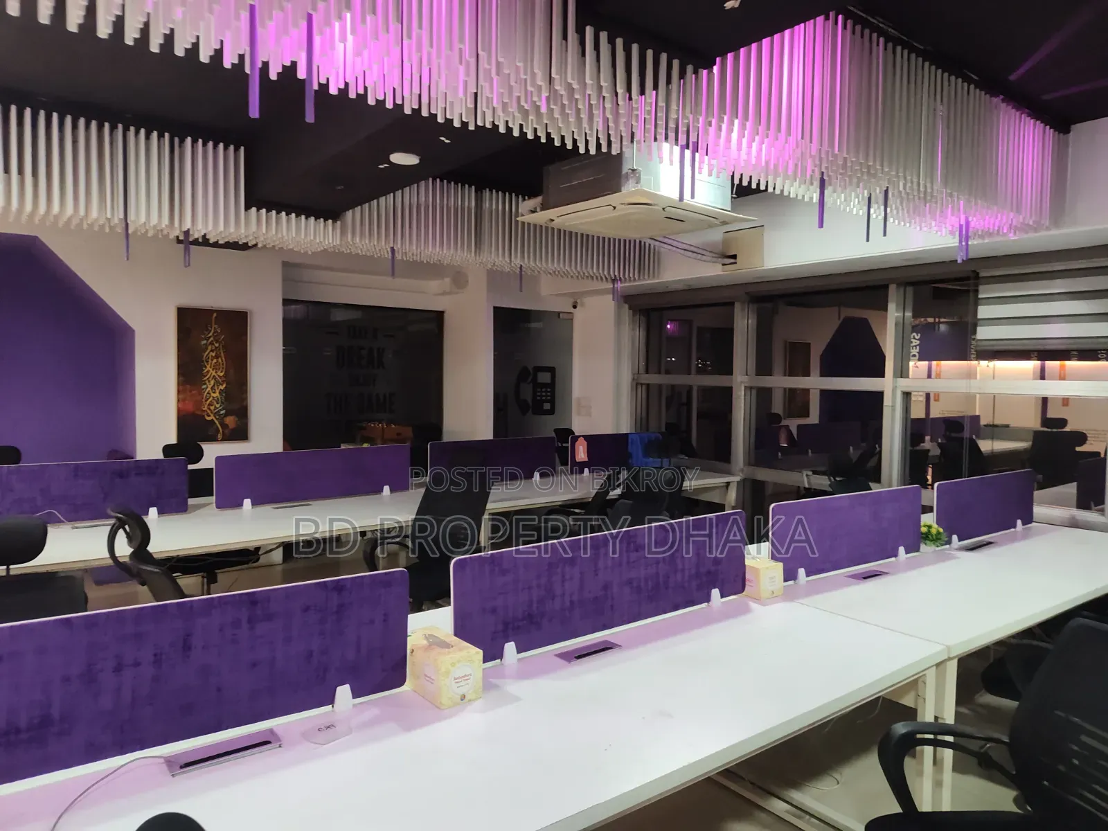 2780 SQFT Open Furnished Office Space Rent in Banani in Banani