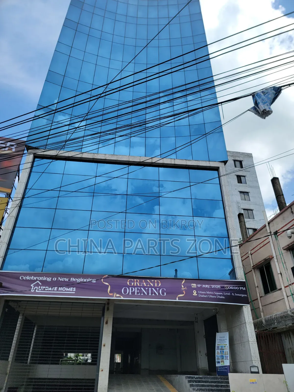Commercial Flat Adjacent to Uttara Diabari Metro Roundabout in Uttara