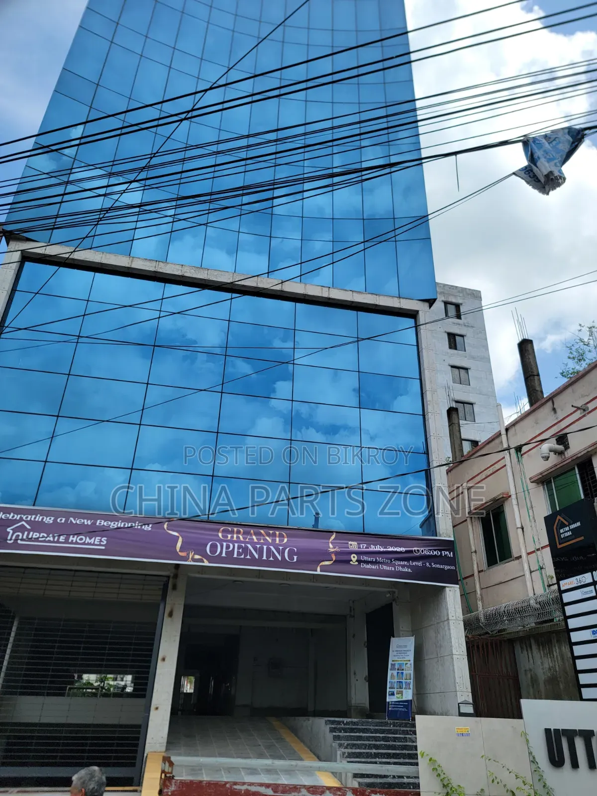Commercial Flat Adjacent to Uttara Diabari Metro Roundabout in Uttara
