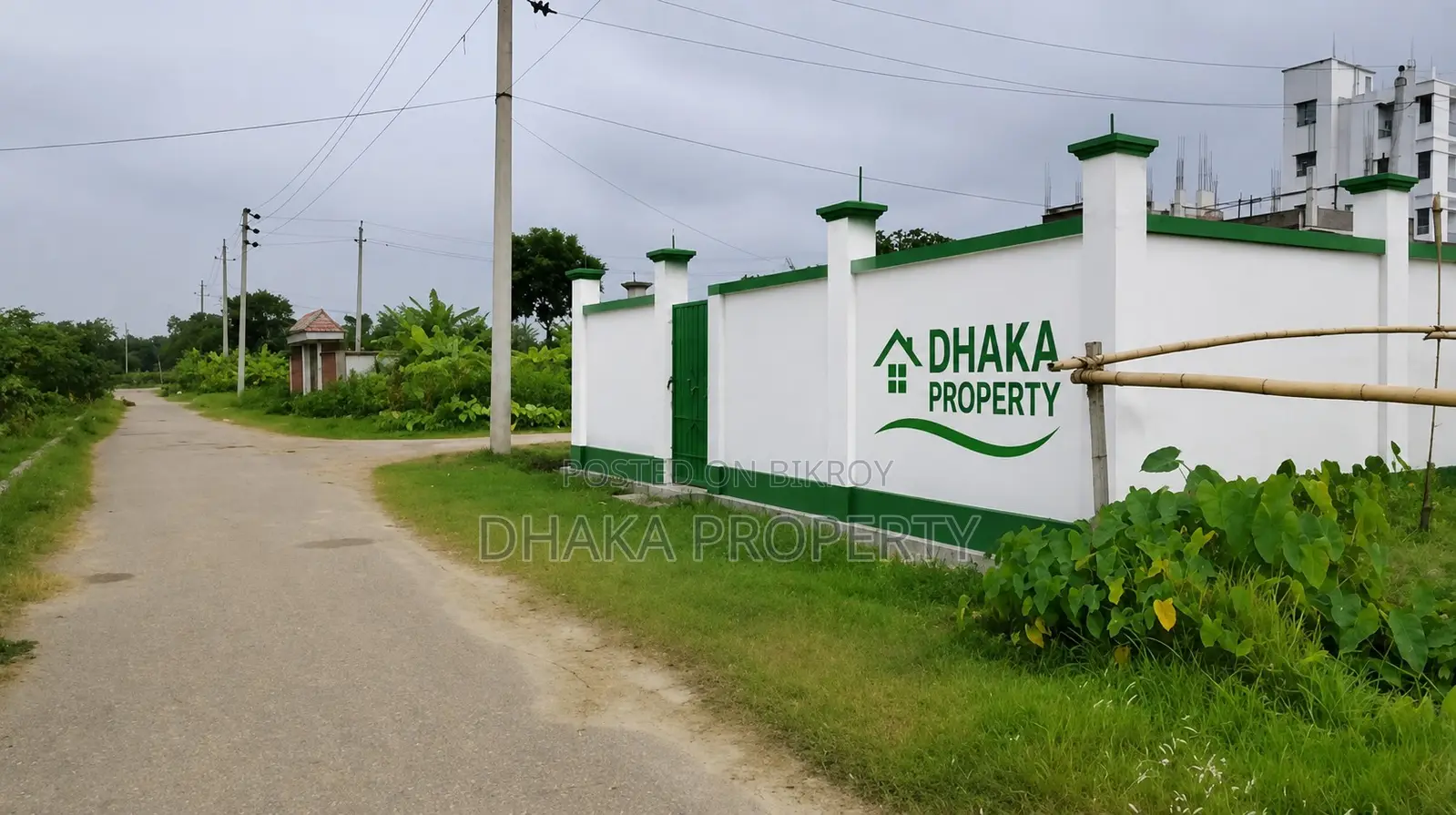 54ft Road 5 Katha Park West at Sector-8 in Purbachal