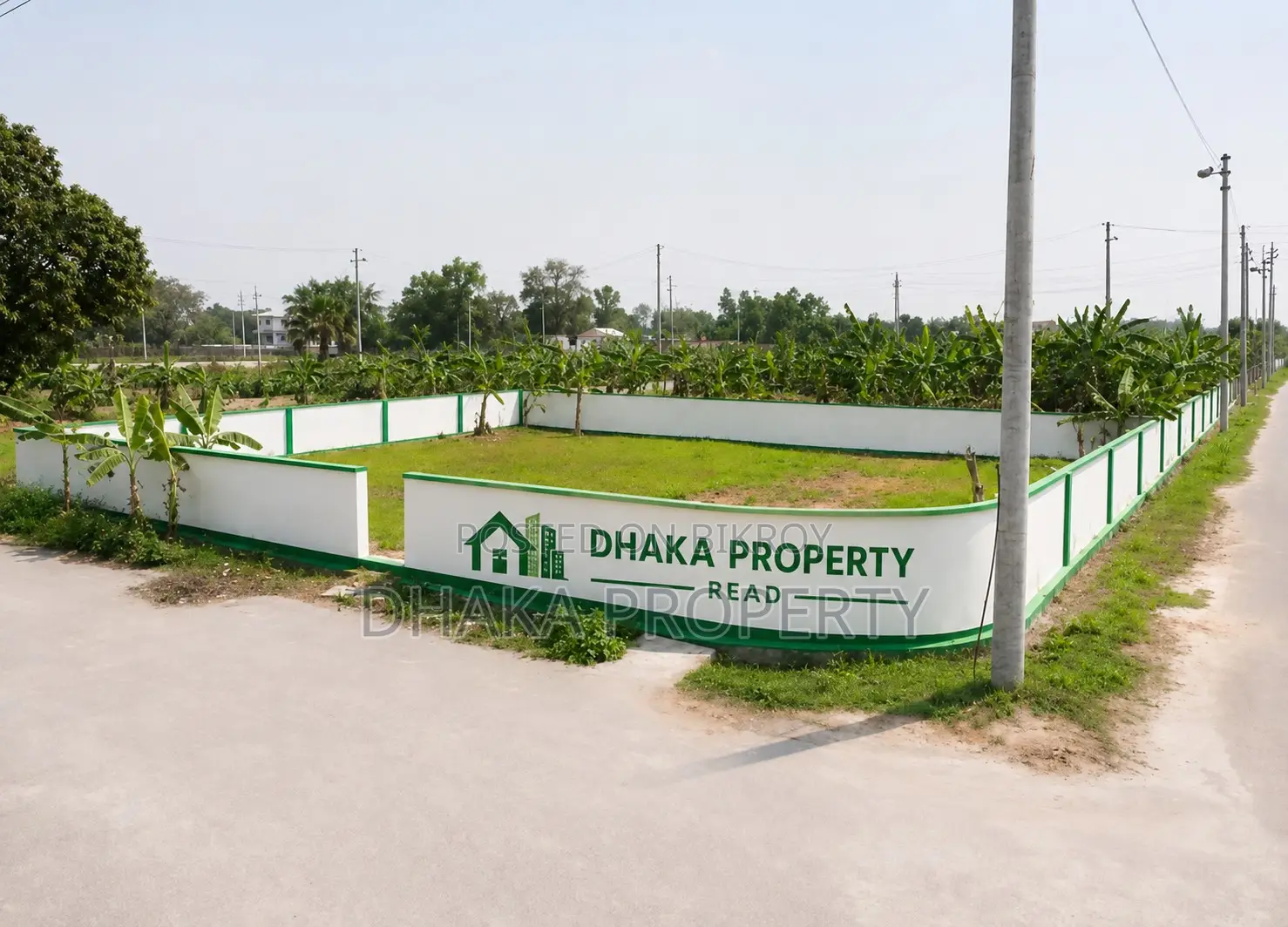 54ft Road 3 Katha Lake Park North at Sector-15 in Purbachal
