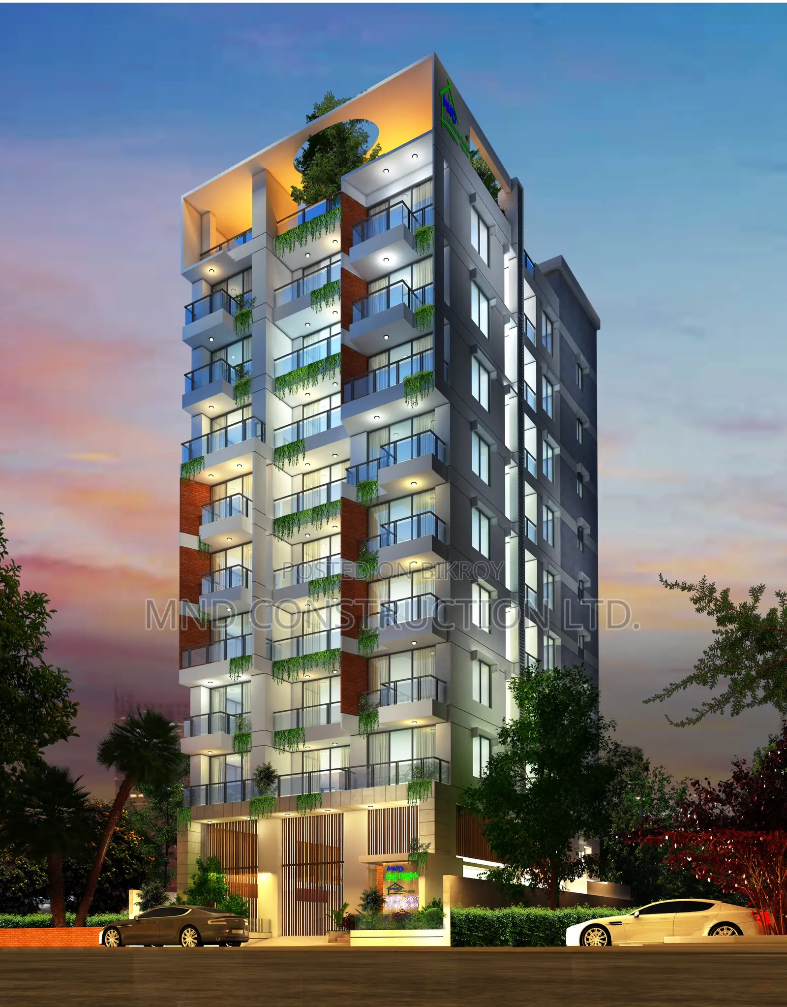 4 Bedroom Apartment in MND Golf Heights, Jalshiri Abason for Sale in Jalshiri Abason