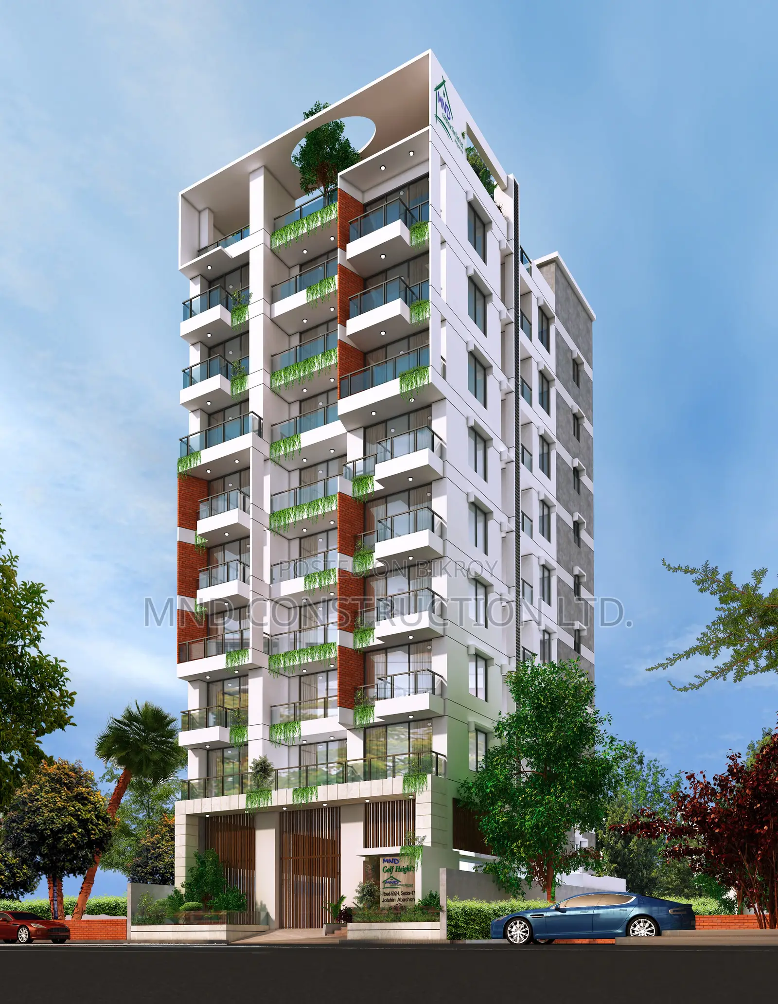 4 Bedroom Apartment in MND Golf Heights, Jalshiri Abason for Sale in Jalshiri Abason
