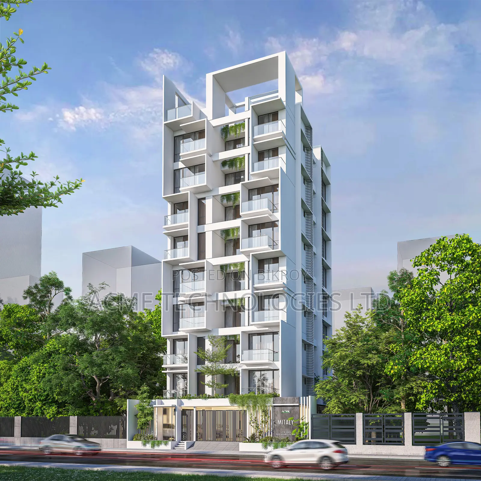 4-Bedroom Apartment in Mitali, Basundhara for Sale in Basundhara