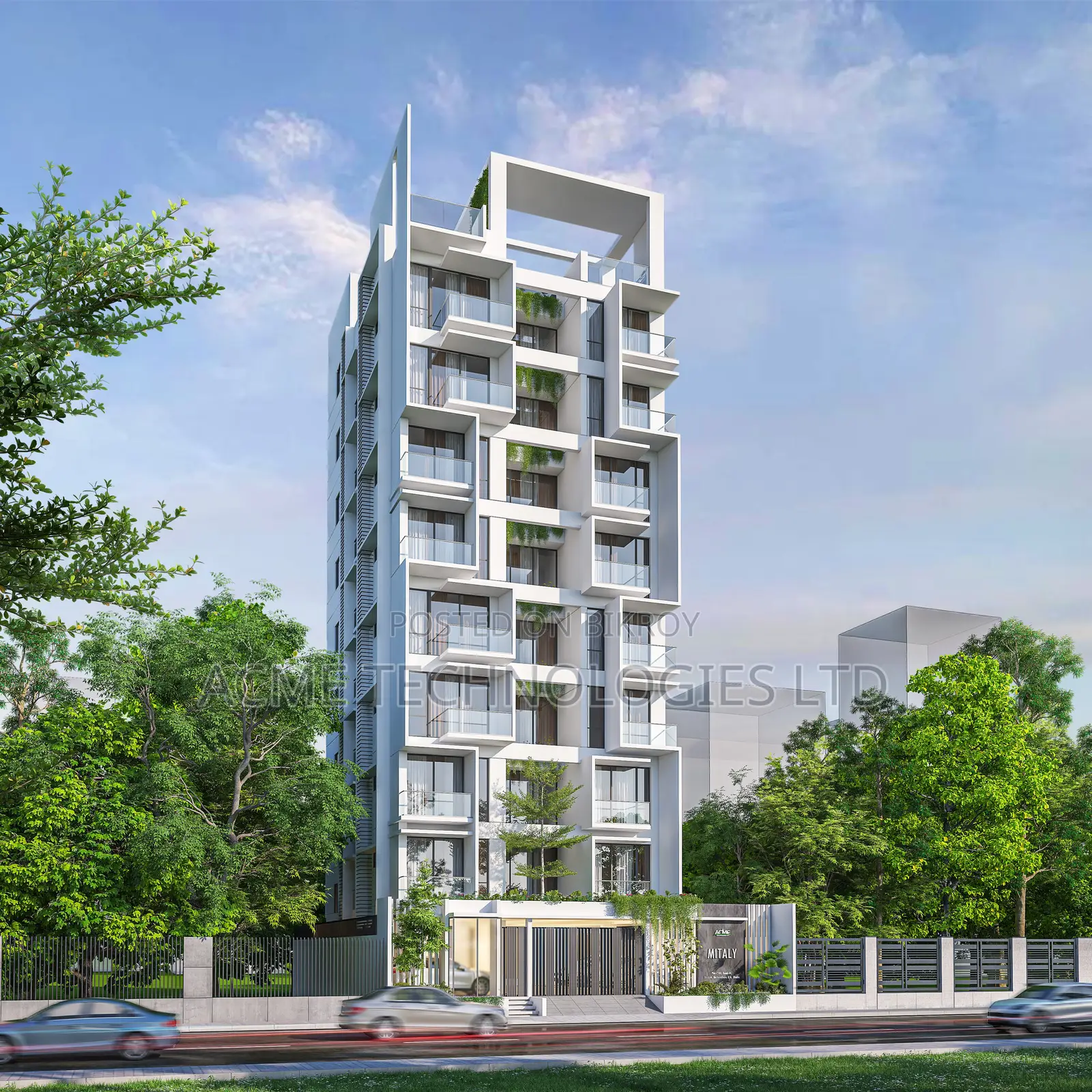 4-Bedroom Apartment in Mitali, Basundhara for Sale in Basundhara