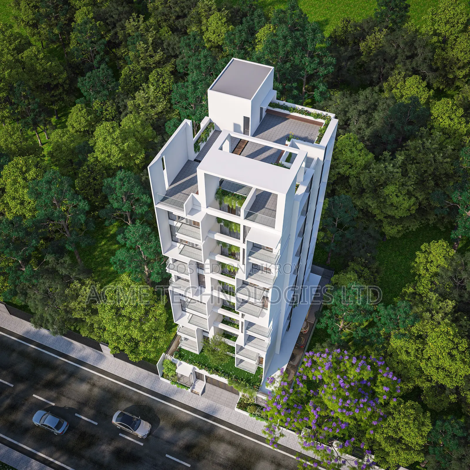 4-Bedroom Apartment in Mitali, Basundhara for Sale in Basundhara