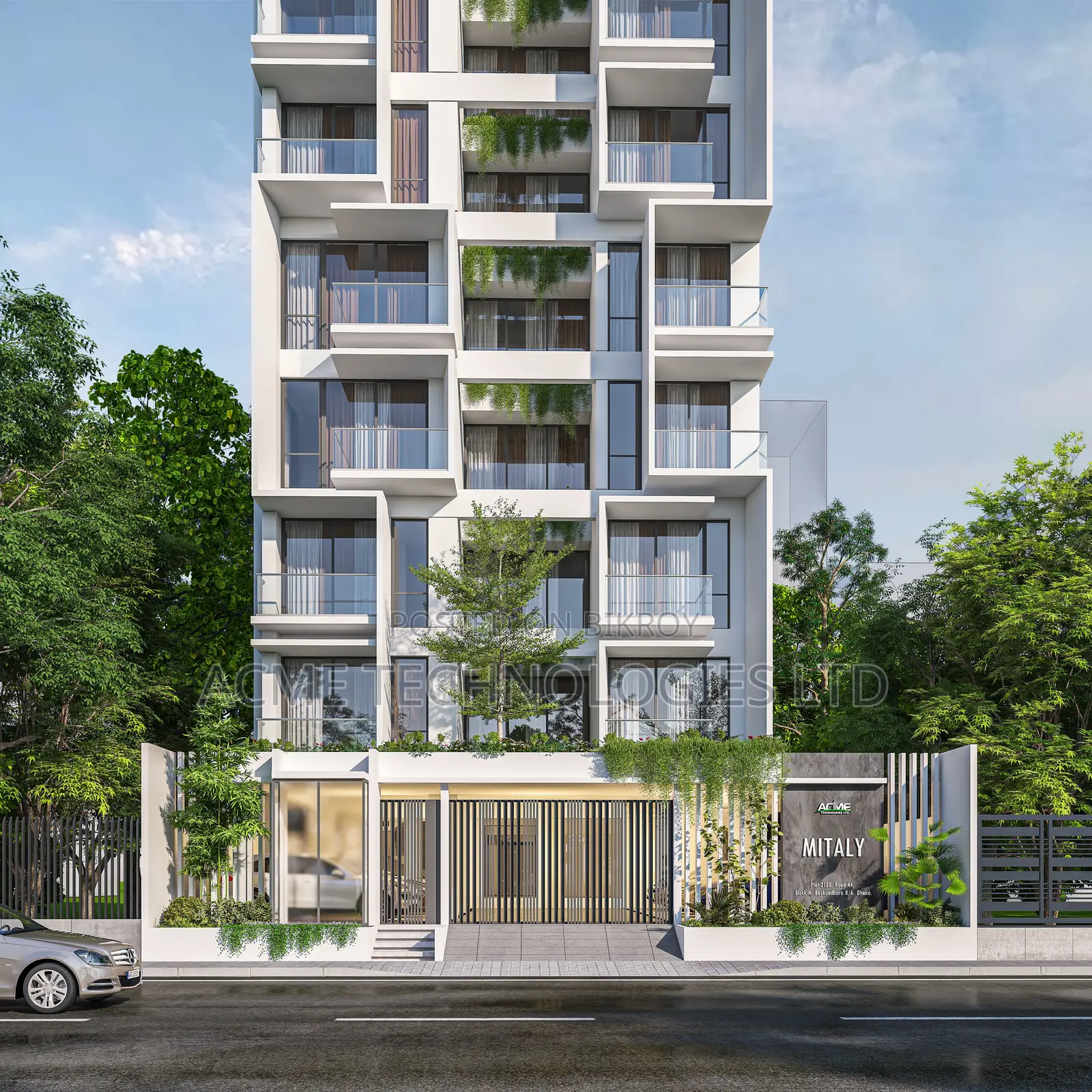 4-Bedroom Apartment in Mitali, Basundhara for Sale in Basundhara