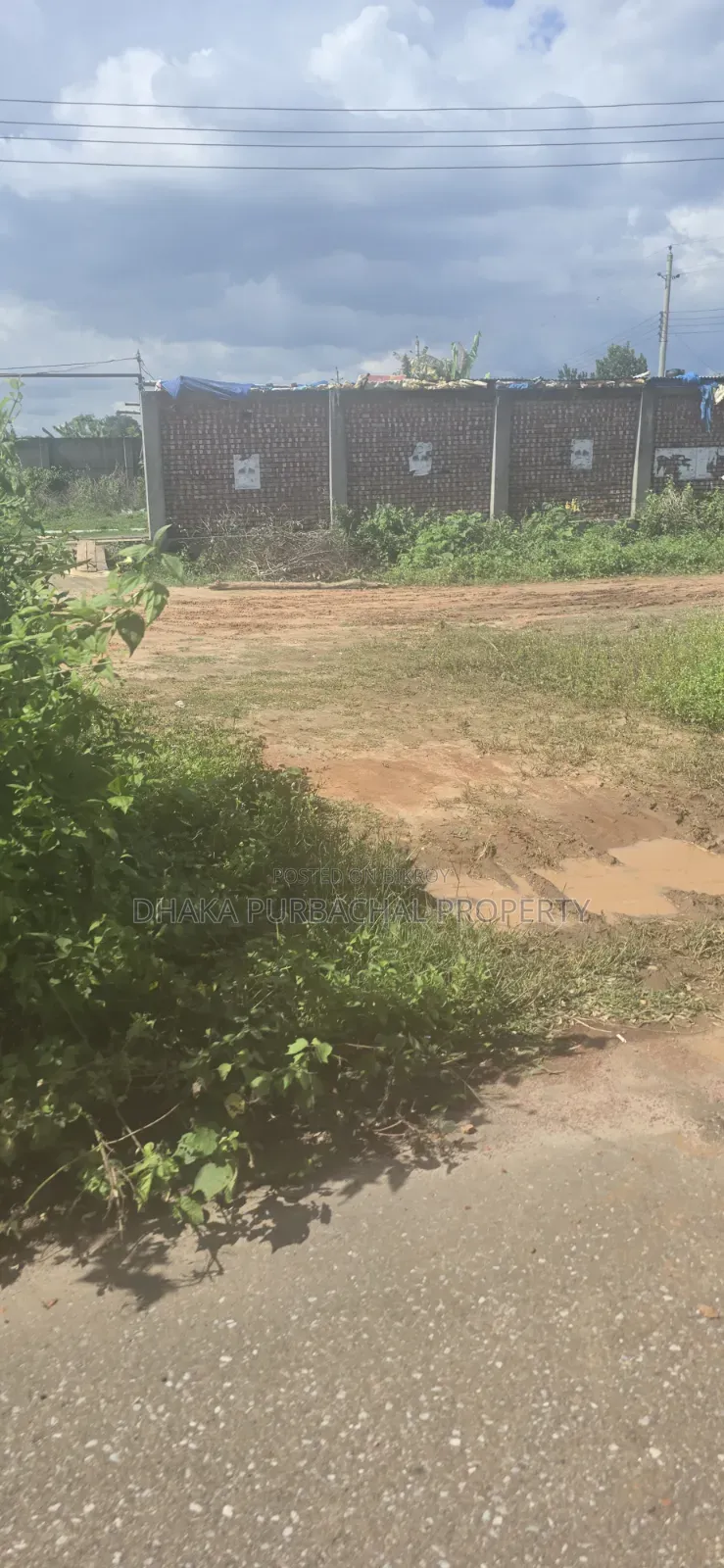 Rajuk Purbachal 75 Feet Wide Road 3 Katha Plot Sell in Purbachal