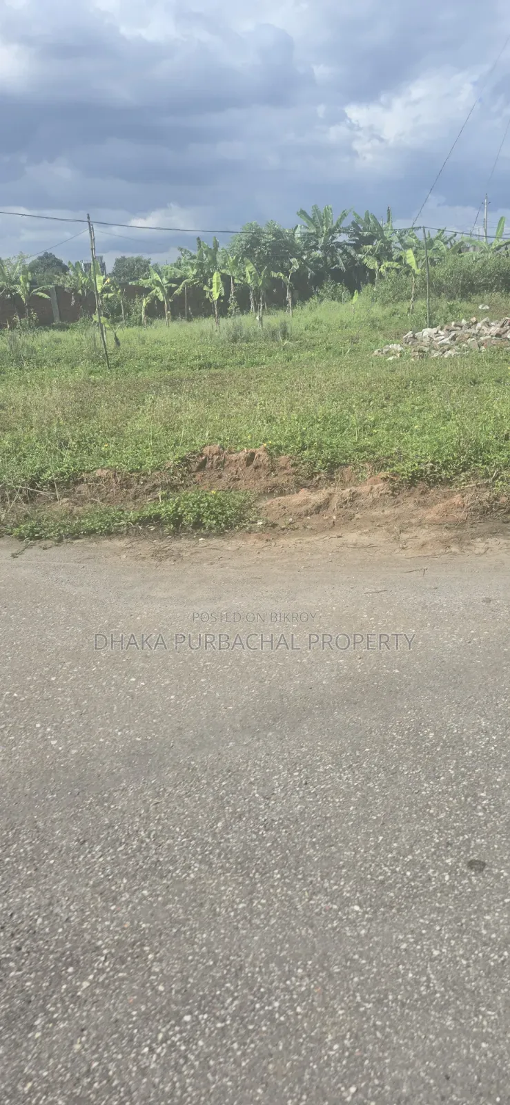 Rajuk Purbachal 75 Feet Wide Road 3 Katha Plot Sell in Purbachal