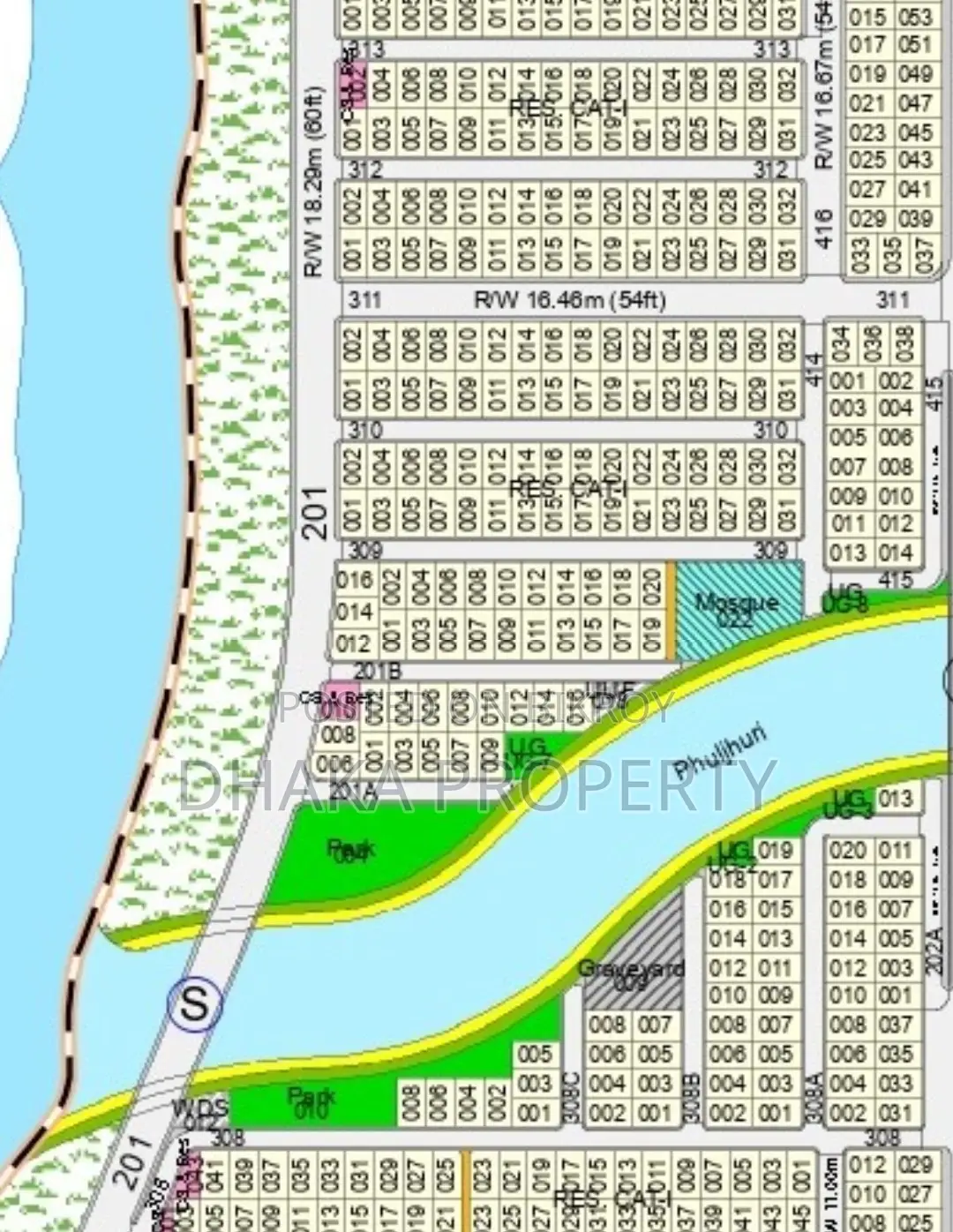 Purbachal Land Sale 3 Katha North at Sector-15 in Purbachal