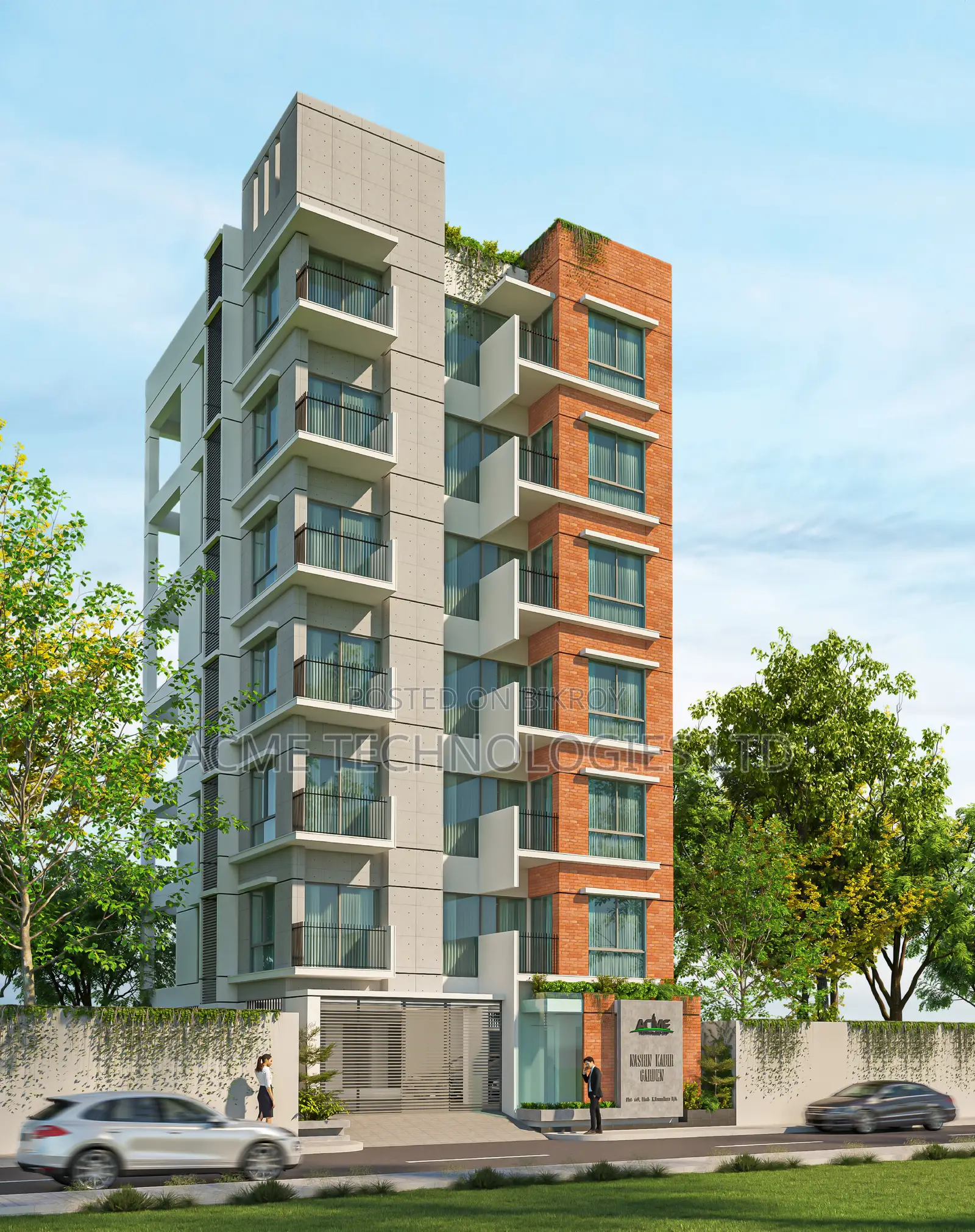3bdrm Apartment in Nasrin Kabir Garden, Basundhara for sale in Basundhara