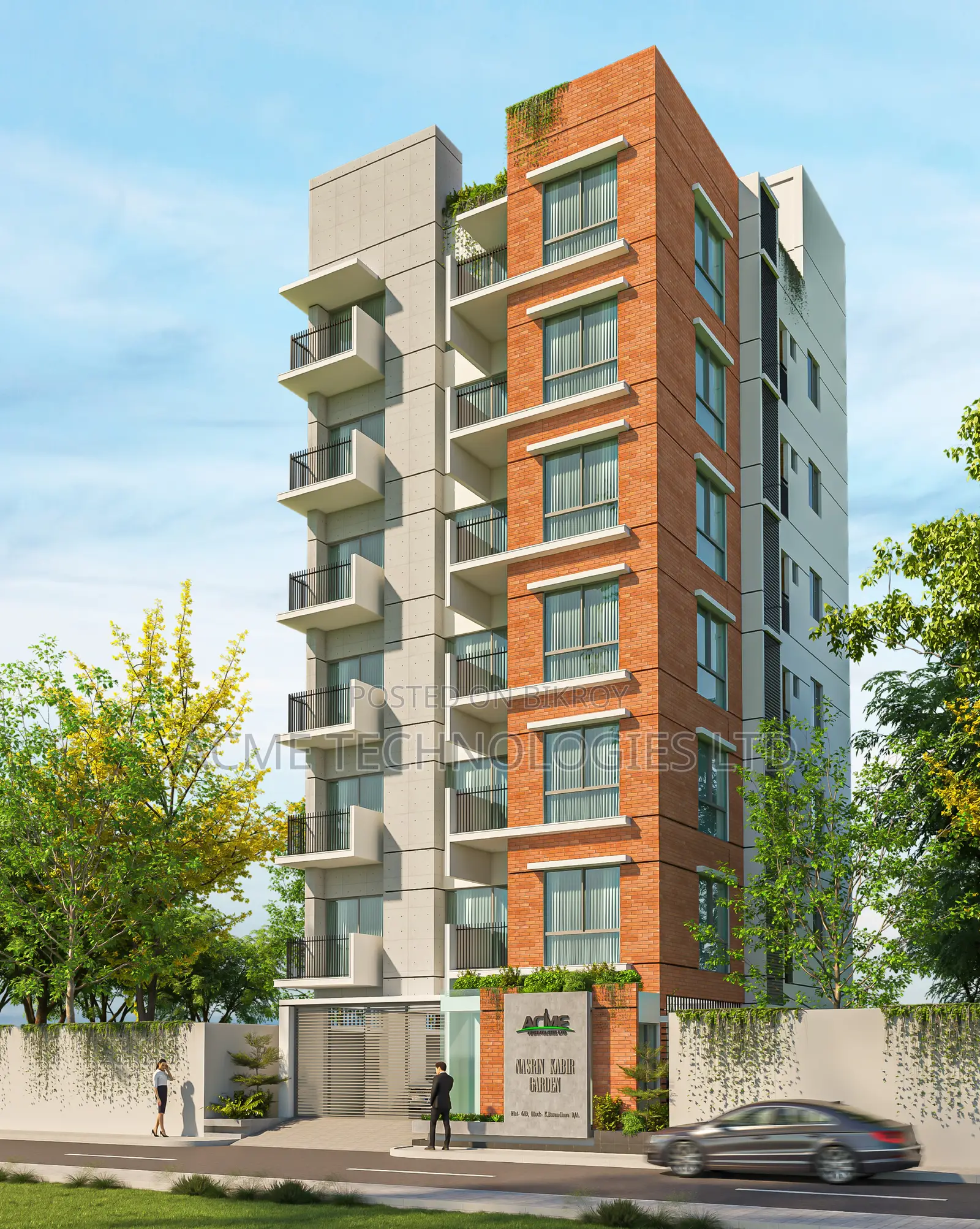 3bdrm Apartment in Nasrin Kabir Garden, Basundhara for sale in Basundhara