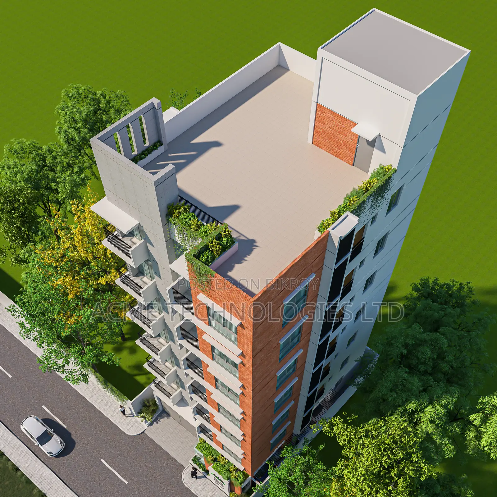 3bdrm Apartment in Nasrin Kabir Garden, Basundhara for sale in Basundhara