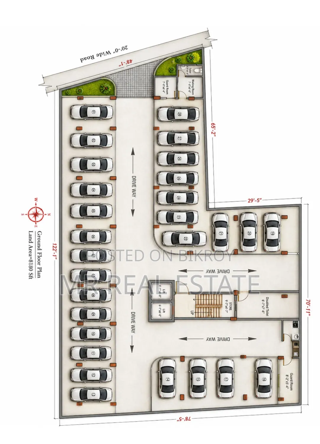 3 Bedroom Apartment in Notunbazar, Badda for Sale in Badda