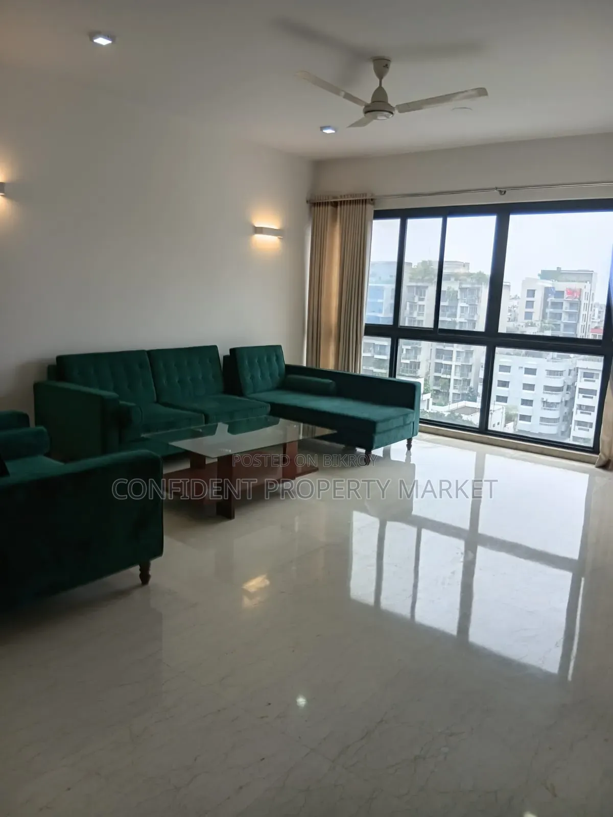 Furnished 4bdrm Apartment in Baridhara for rent in Baridhara