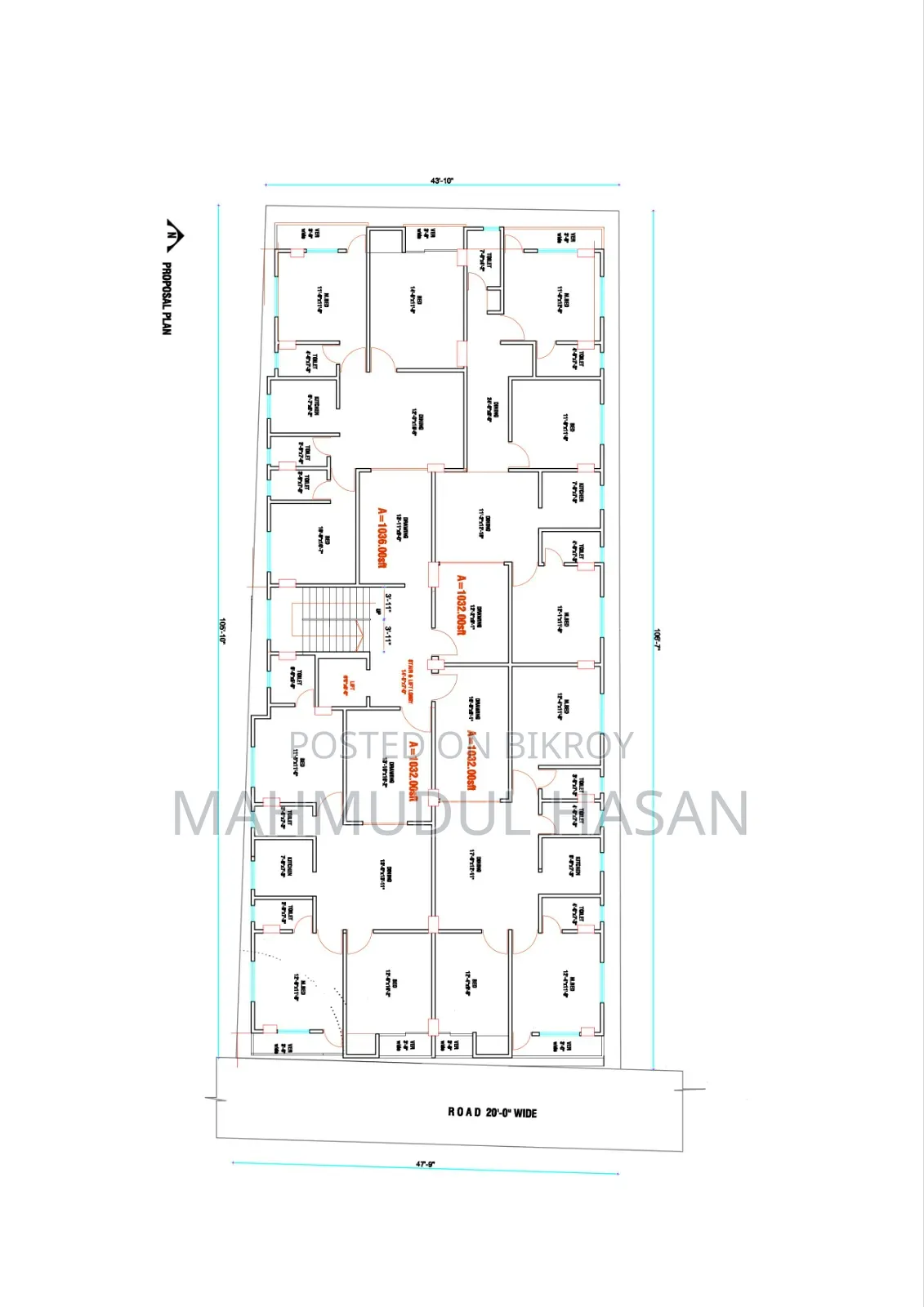 3 Bedroom Apartment in Mirpur DOHS for sale in Mirpur DOHS