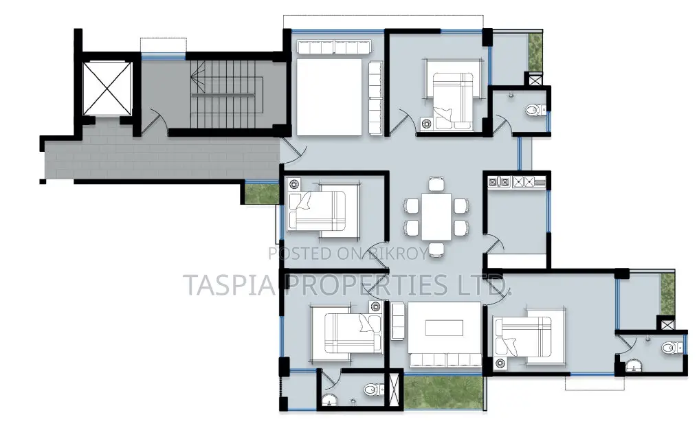 3bdrm Apartment in Taspia Properties, Shewrapara for sale in Shewrapara