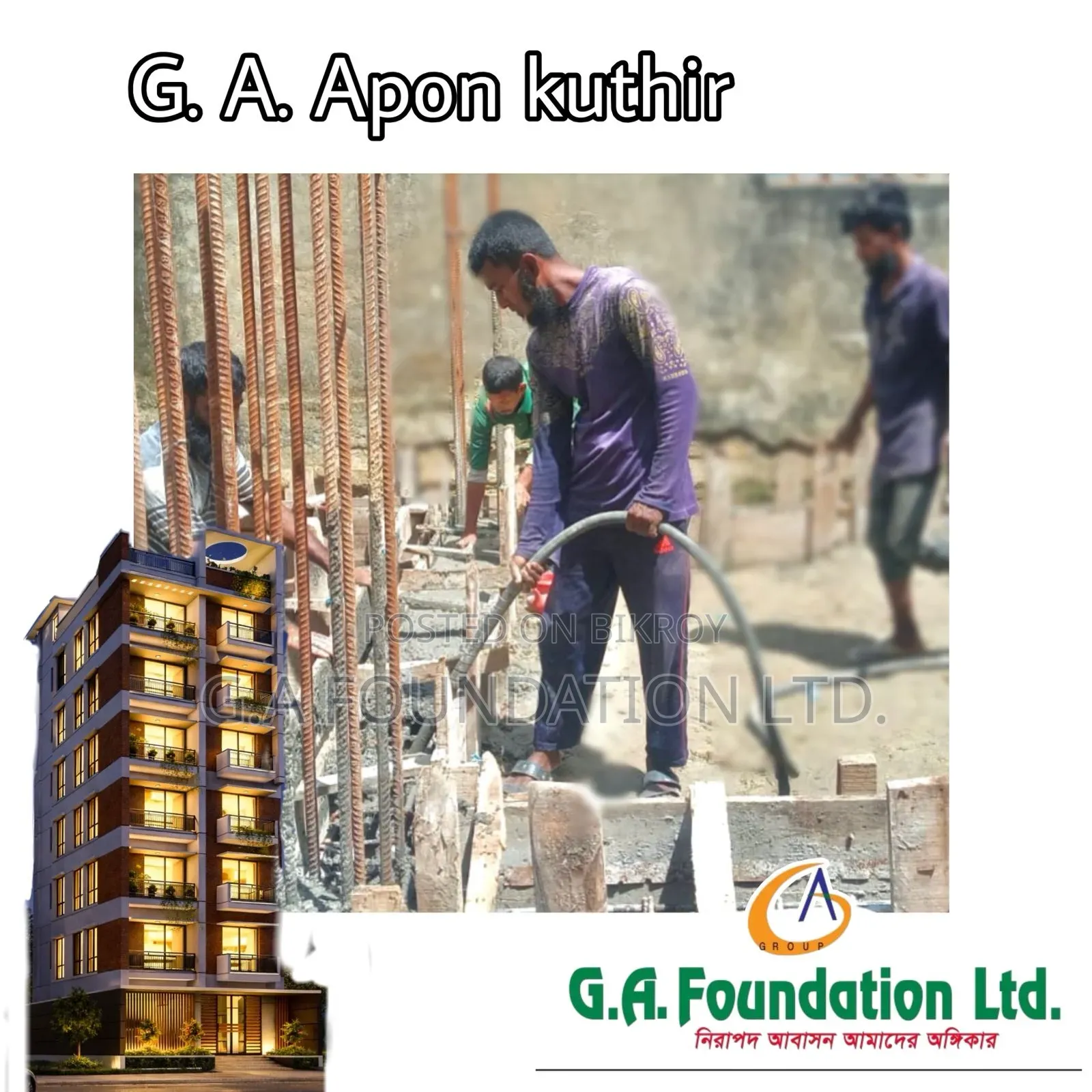 3bdrm Apartment in G. A. Anis Heights, Mirpur for sale in Mirpur