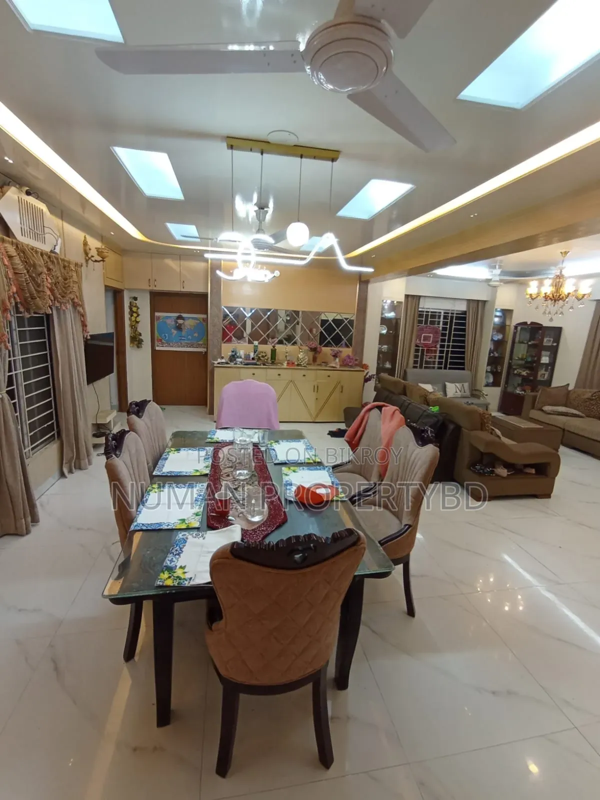 Furnished 5bdrm Apartment in Basundhara for rent in Basundhara