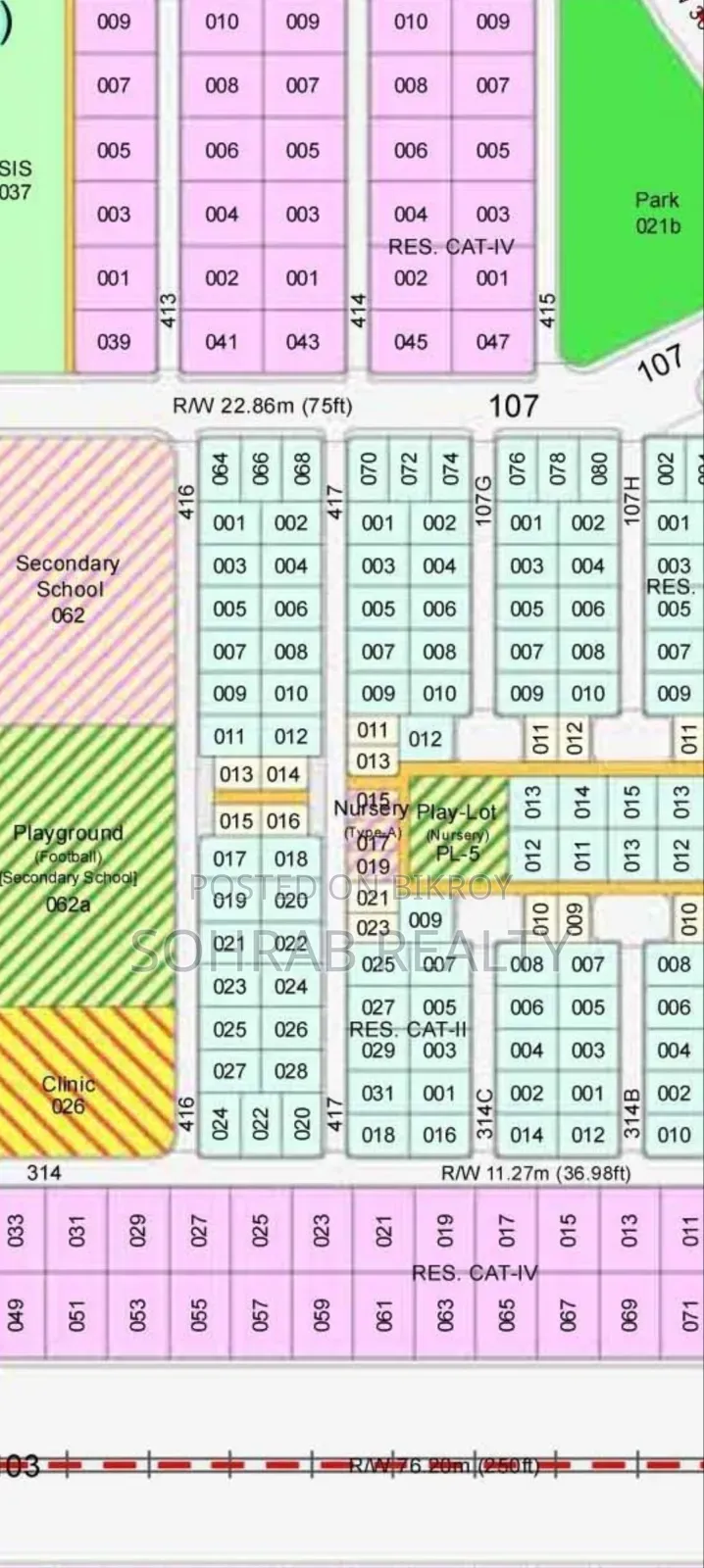 5 Katha EF Purbachal,Sector#10 in Purbachal