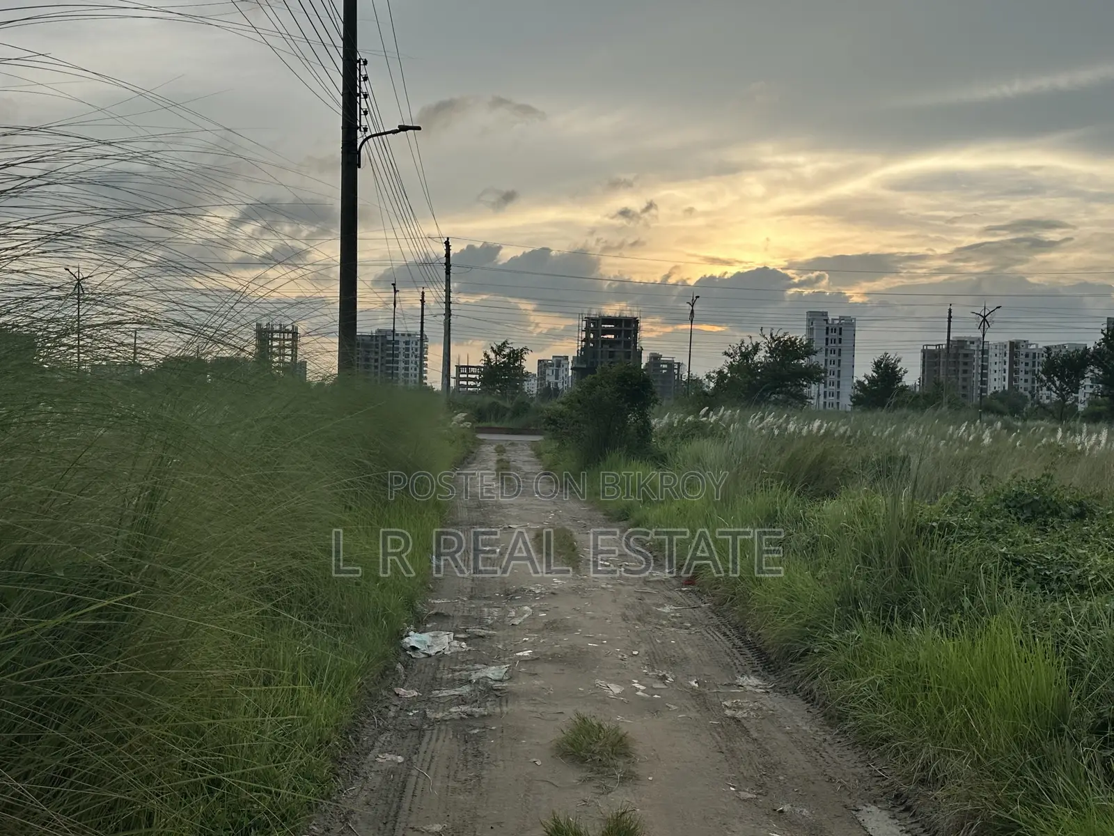 Block-L,(3+3)=6 Katha,Face- South,Near-130' Road,Bashundhara R/A in Basundhara