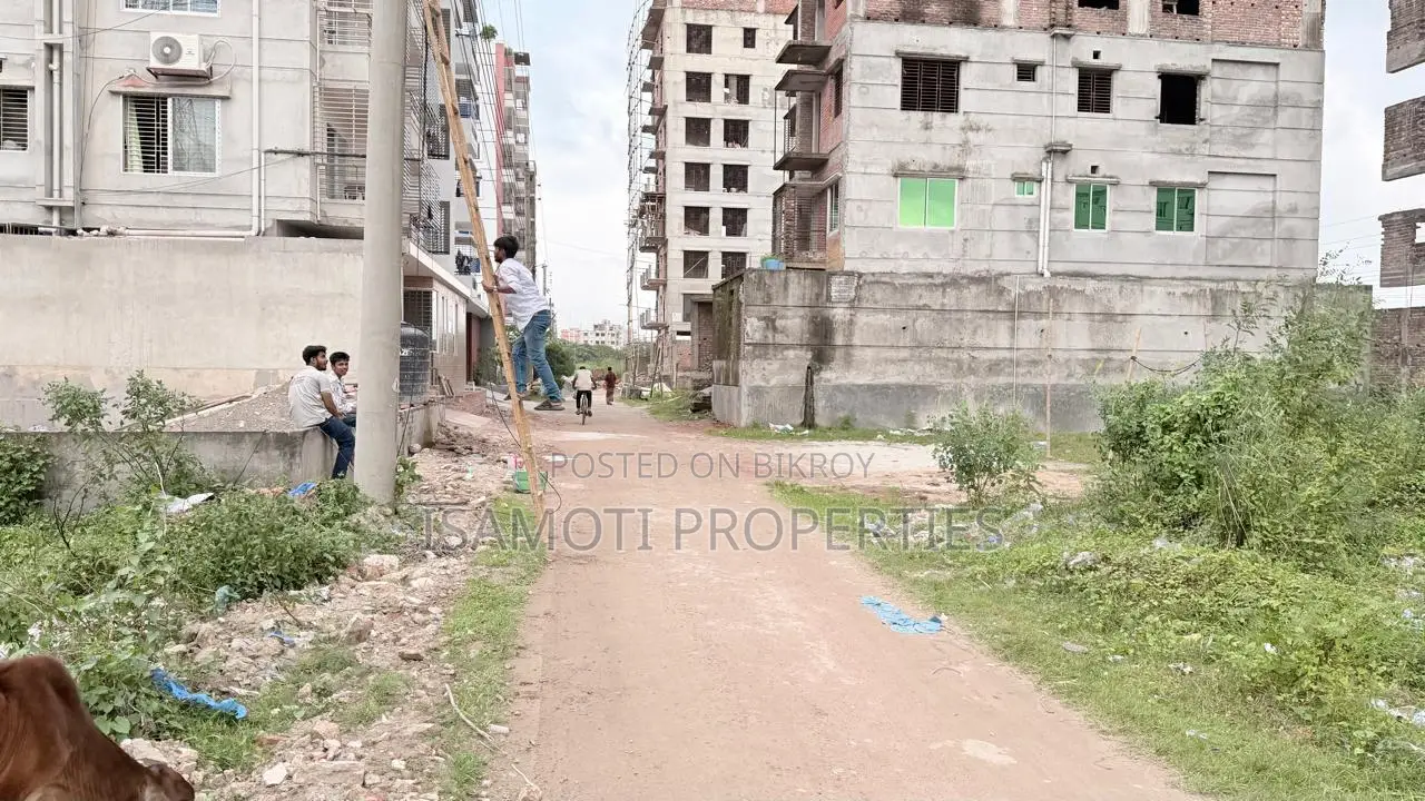 5.5 Katha Plot for Sale Aftab Nagar L Block in Aftab Nagar