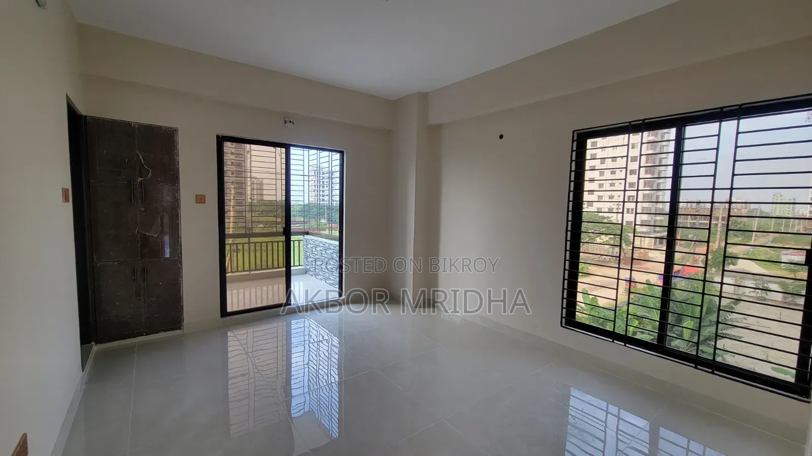 3 Bedroom Block of Flats in Aftabnagar, Dhaka for Sale in Aftab Nagar