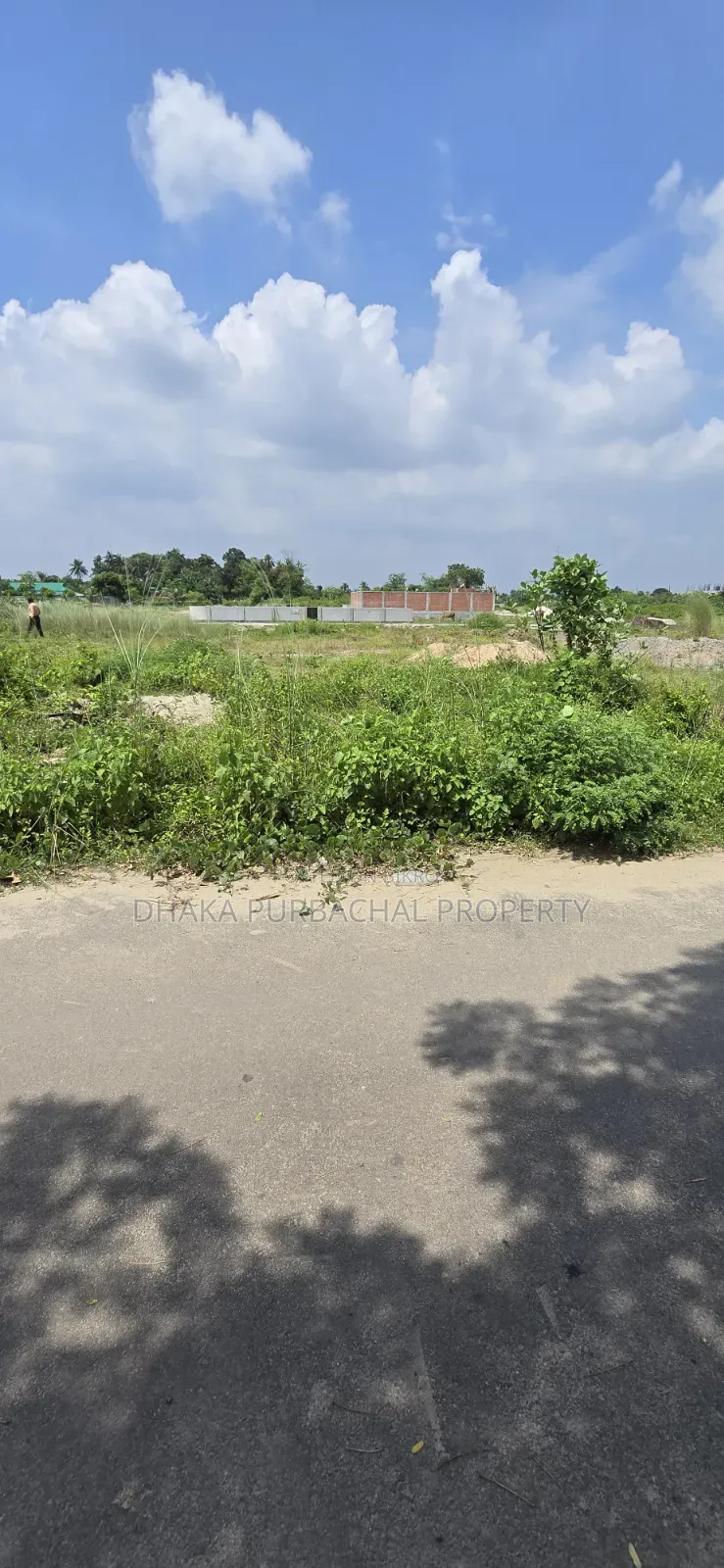 Sector -10 Lake  View Road 3 Katha South Facing Plot in Purbachal