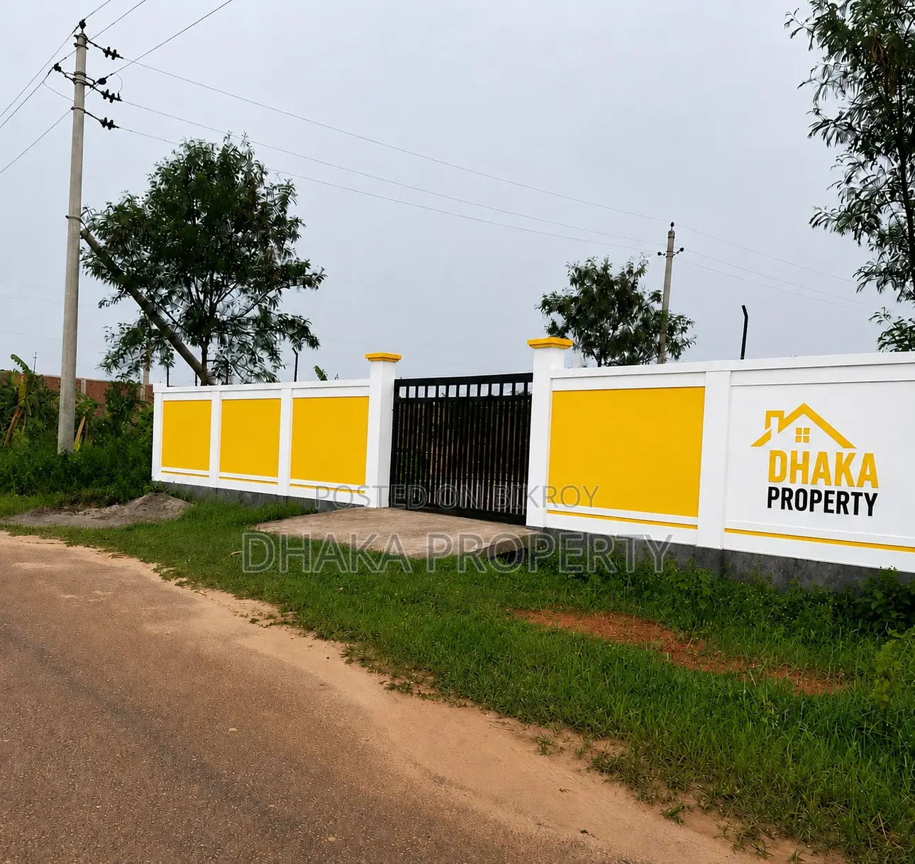 75ft Road 5 Katha Park North at Sector-18 in Purbachal
